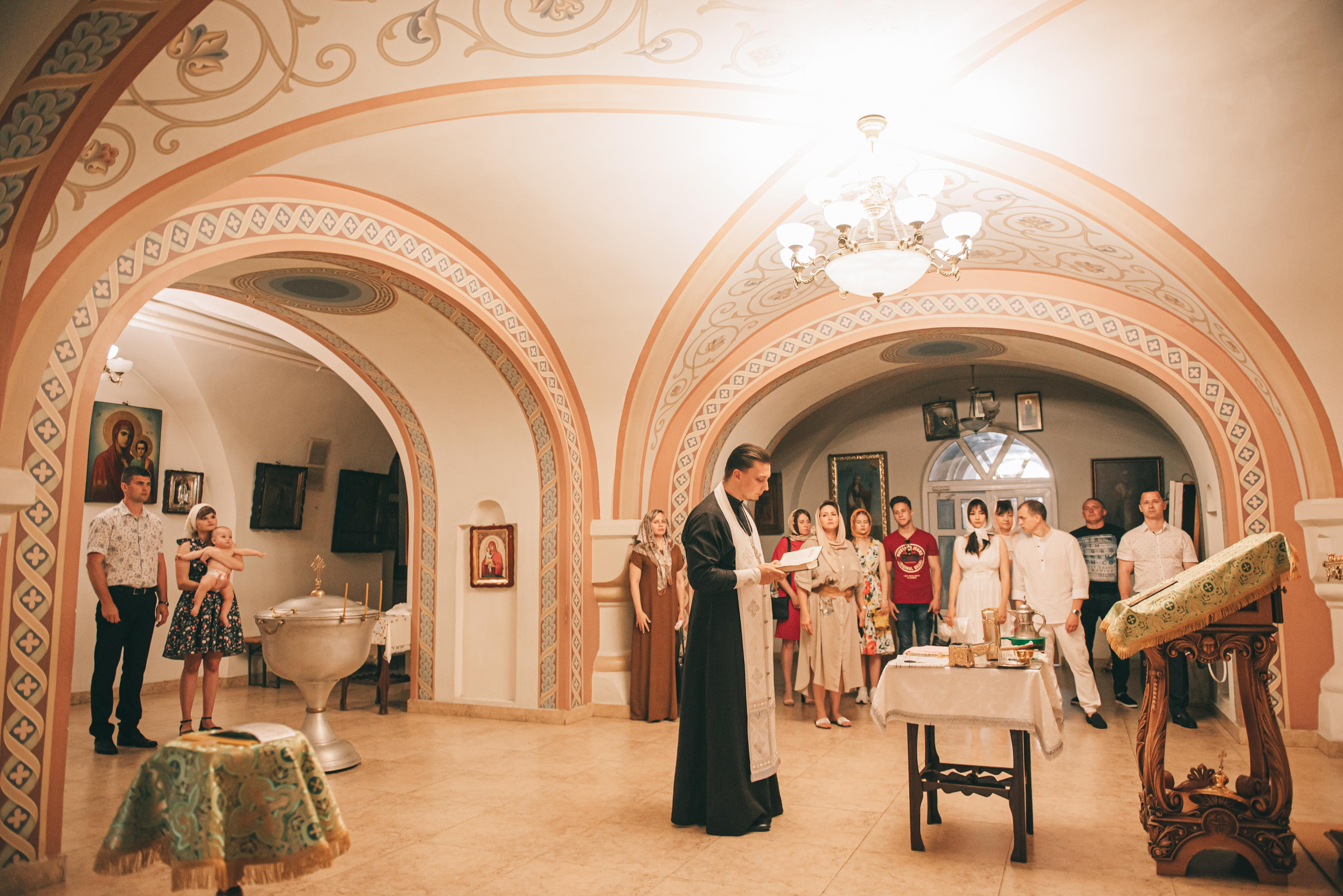 Крещение Георгия. Фотограф в Краснодаре Зеленкина Дарья