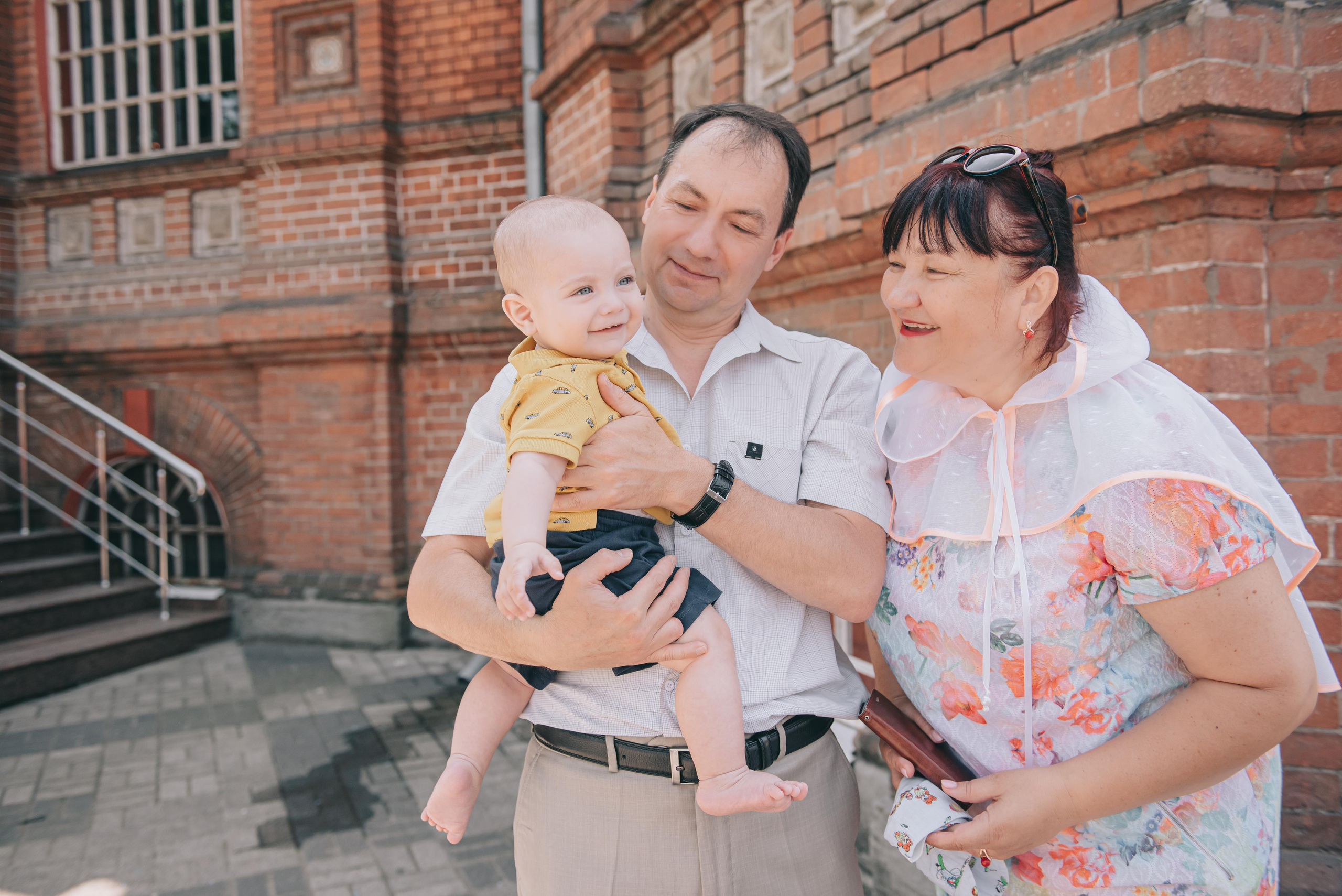 Крещение Георгия. Фотограф в Краснодаре Зеленкина Дарья
