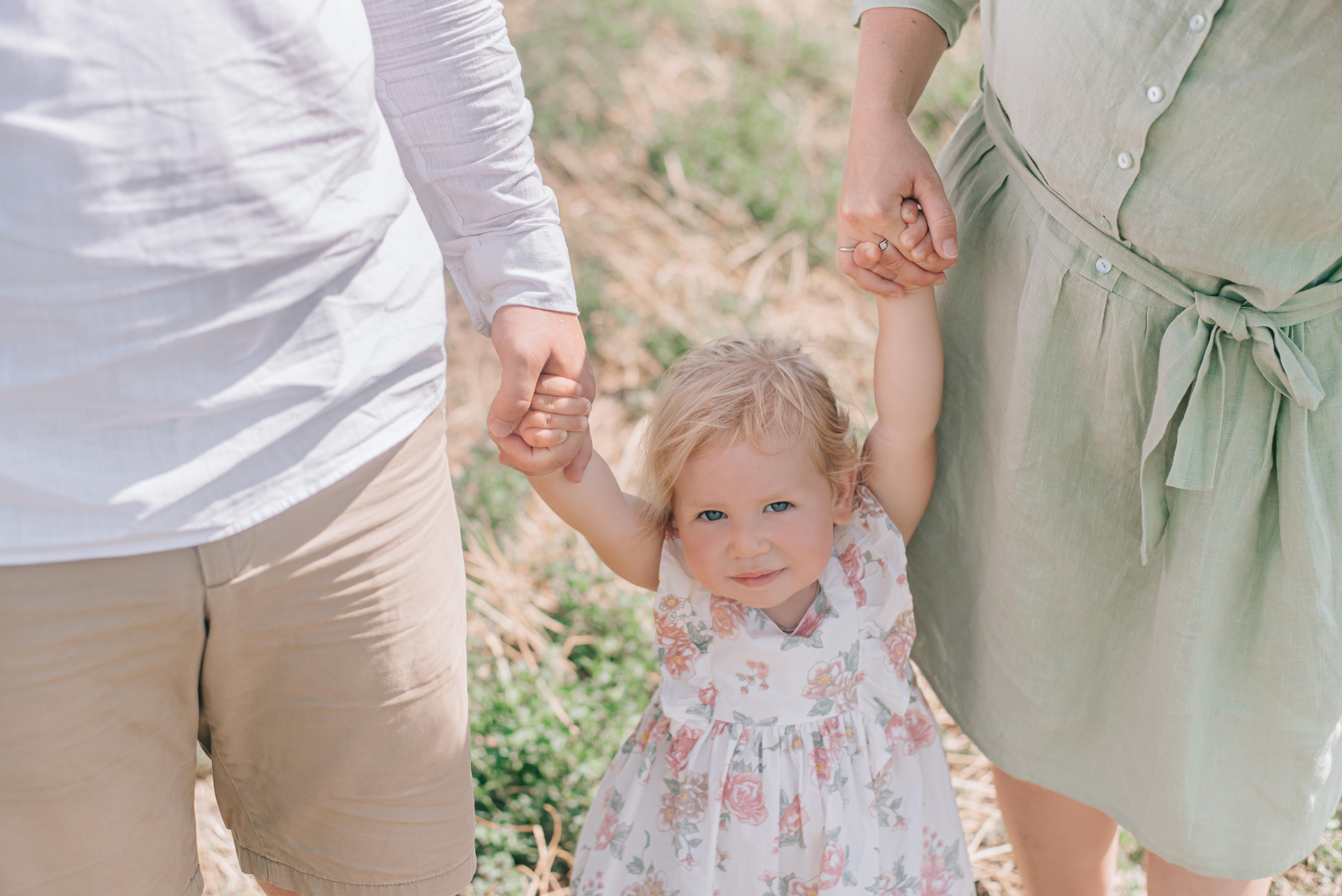 Андрей, Настя и Полинка. Фотограф в Краснодаре Зеленкина Дарья