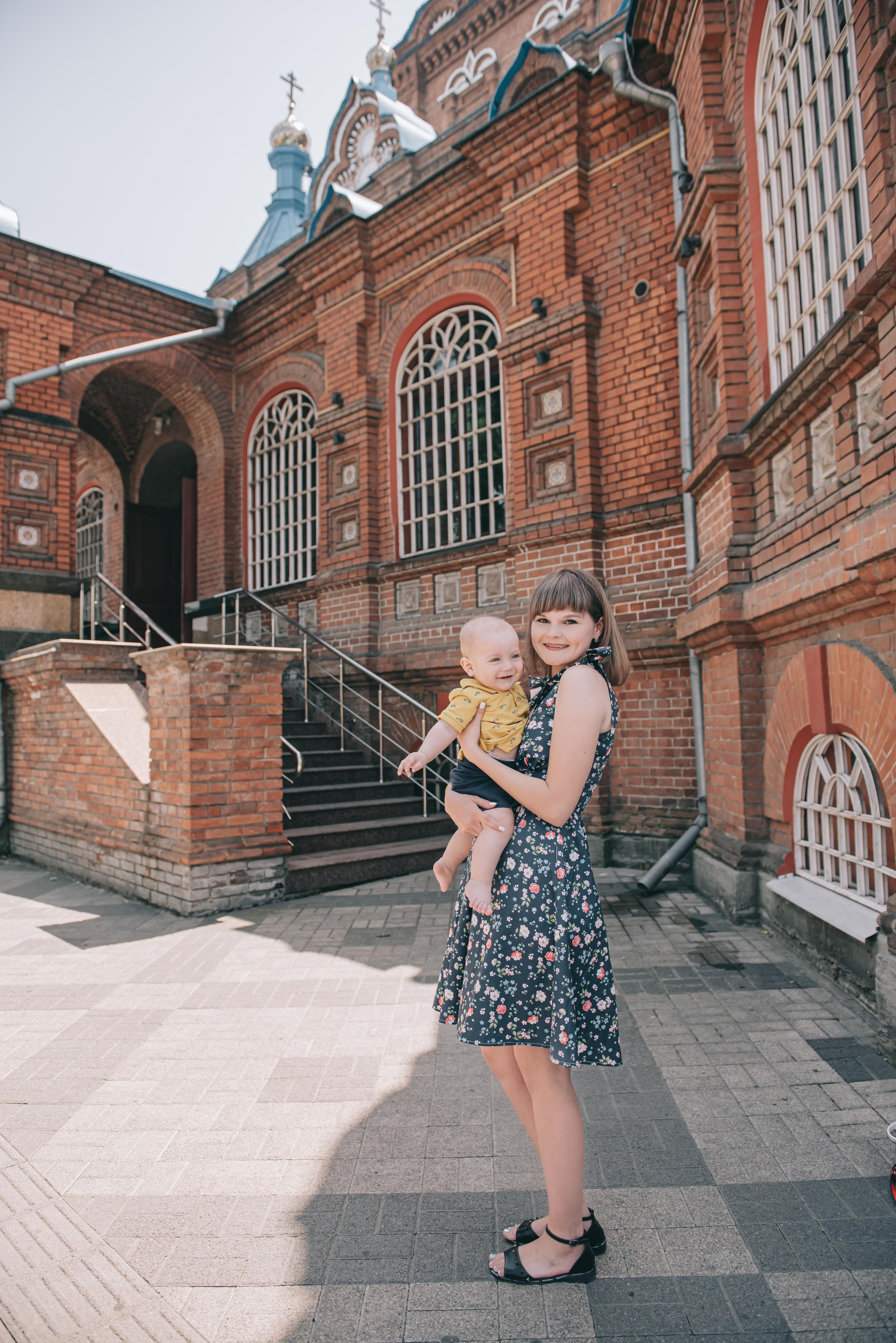 Крещение Георгия. Фотограф в Краснодаре Зеленкина Дарья