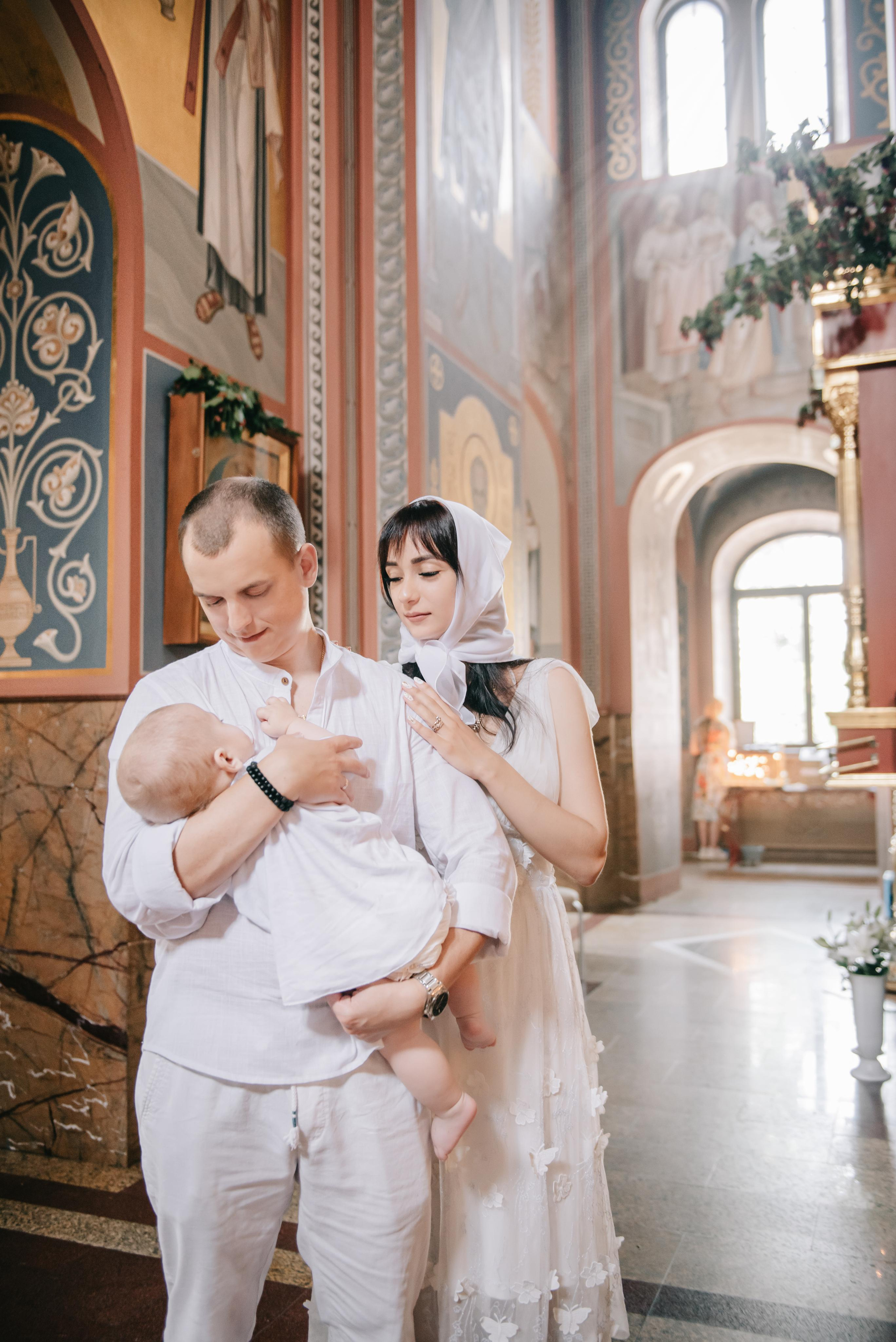 Крещение Георгия. Фотограф в Краснодаре Зеленкина Дарья