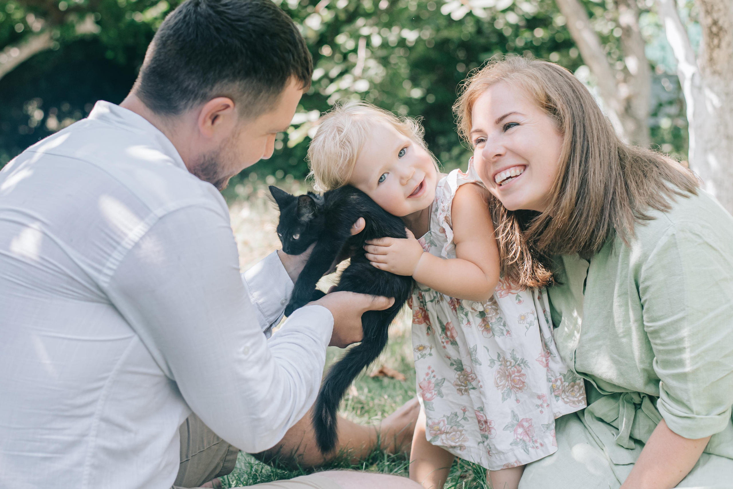 Андрей, Настя и Полинка. Фотограф в Краснодаре Зеленкина Дарья