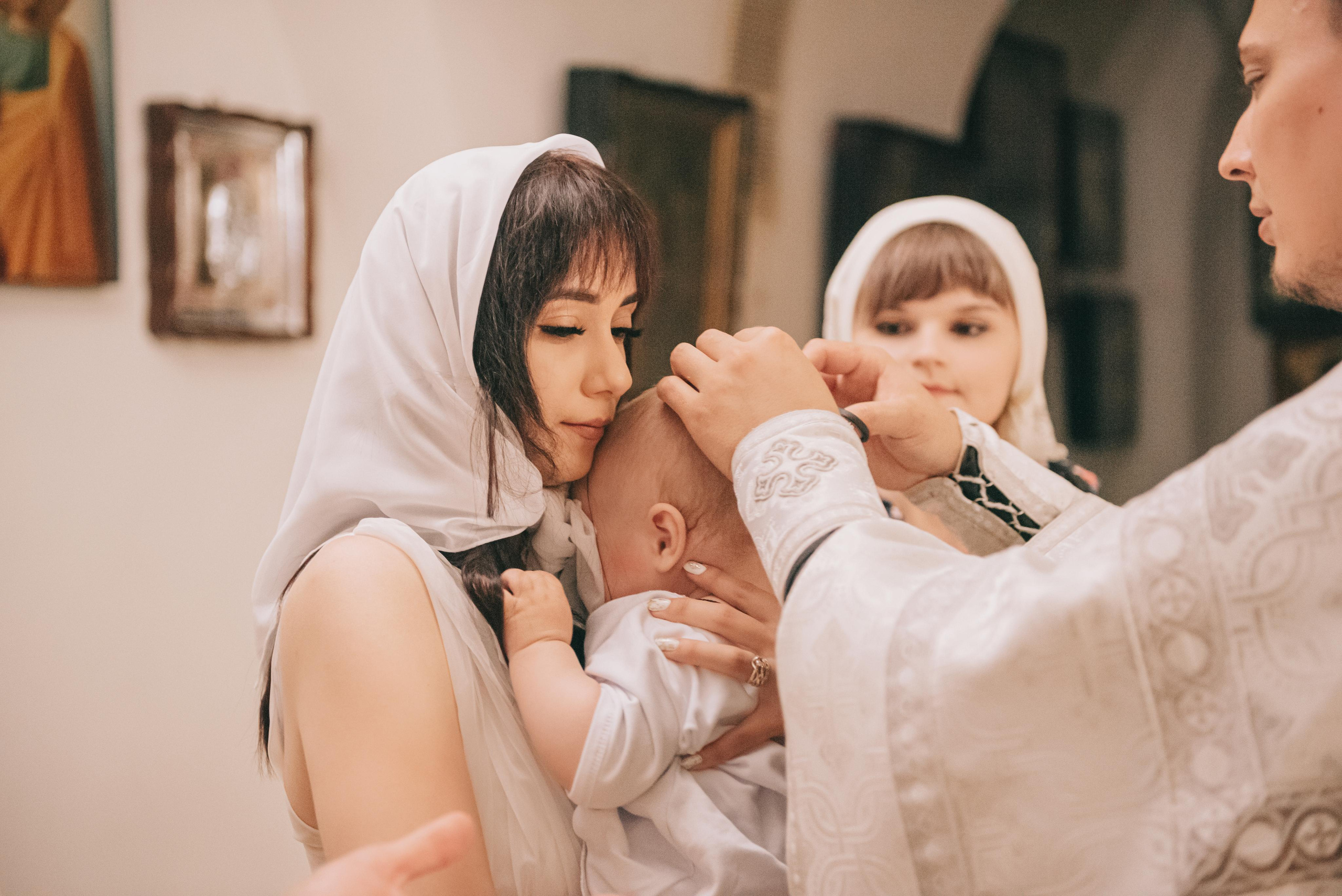 Крещение Георгия. Фотограф в Краснодаре Зеленкина Дарья