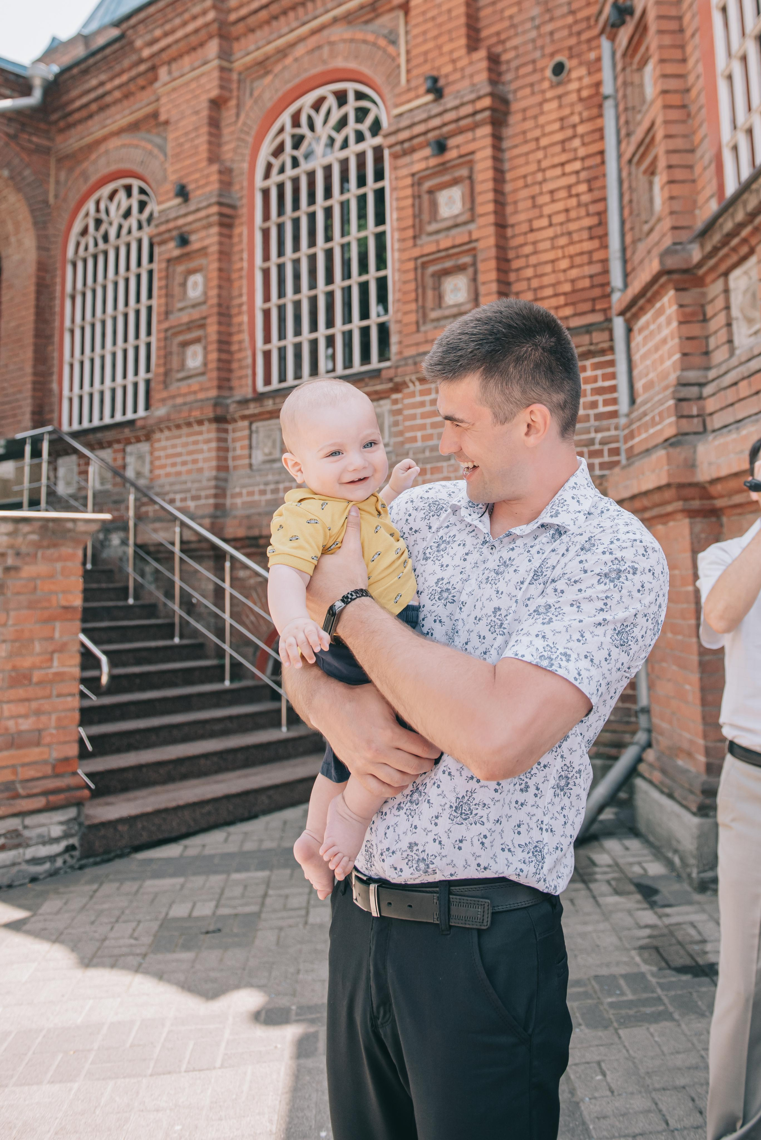 Крещение Георгия. Фотограф в Краснодаре Зеленкина Дарья