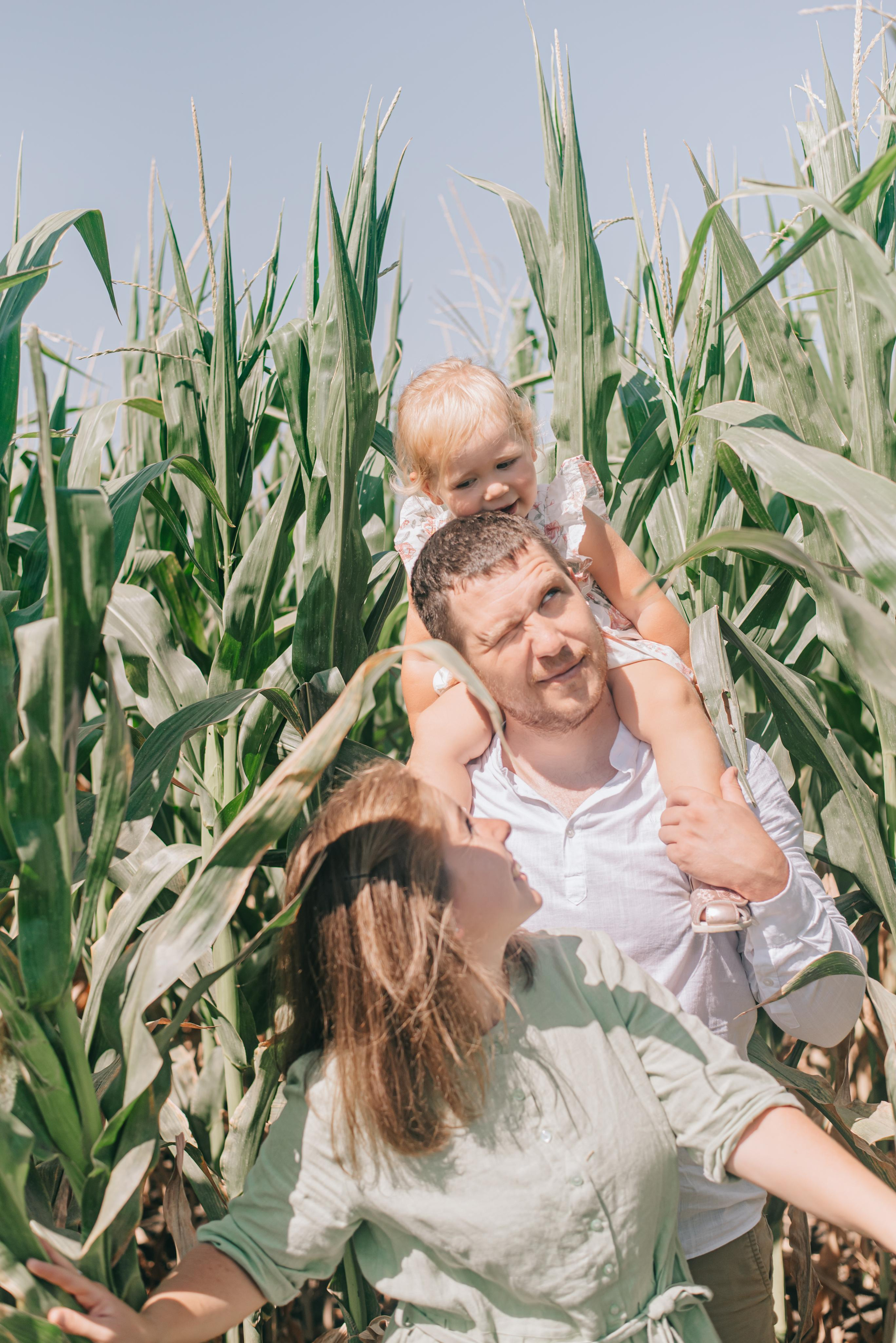 Андрей, Настя и Полинка. Фотограф в Краснодаре Зеленкина Дарья