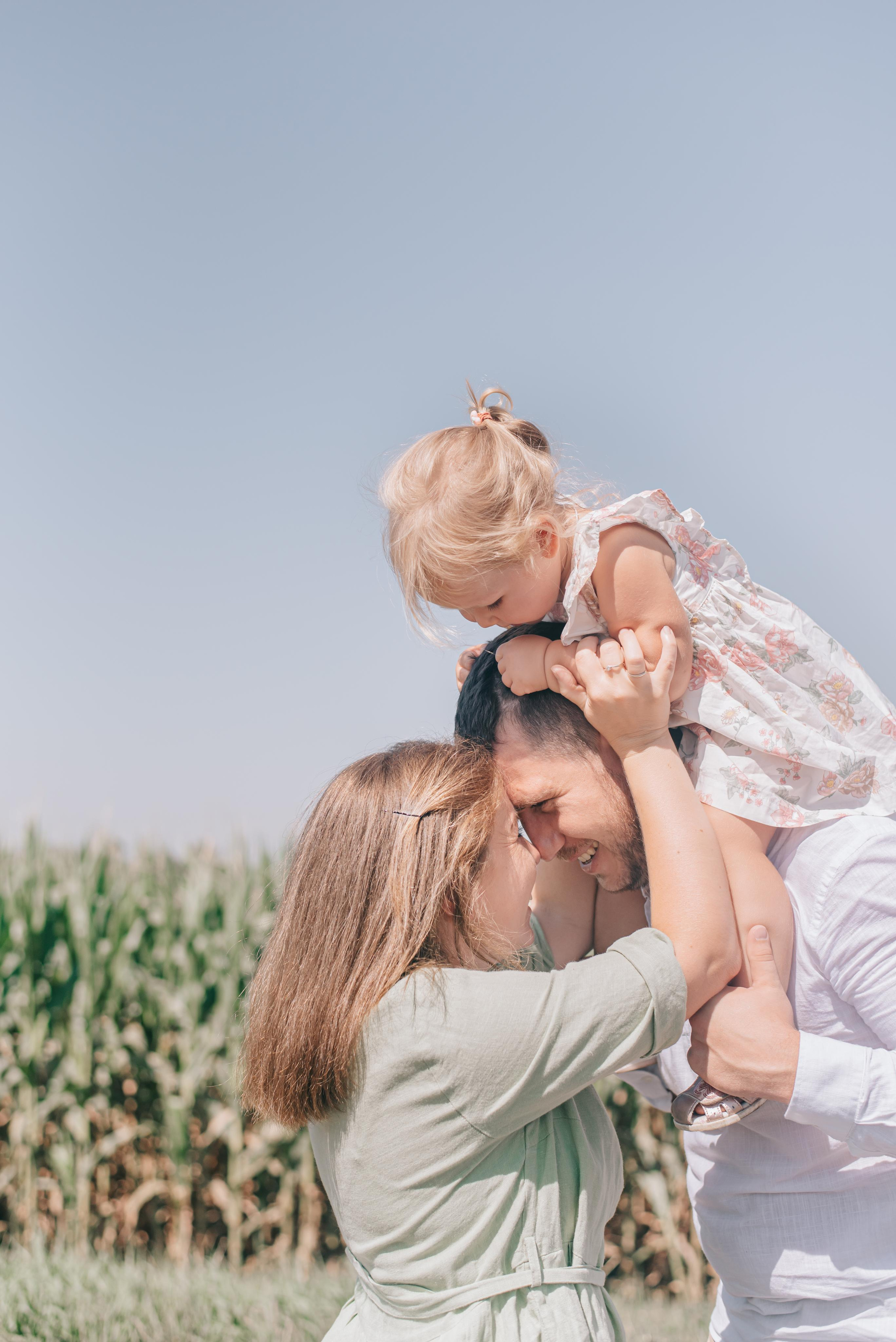 Андрей, Настя и Полинка. Фотограф в Краснодаре Зеленкина Дарья