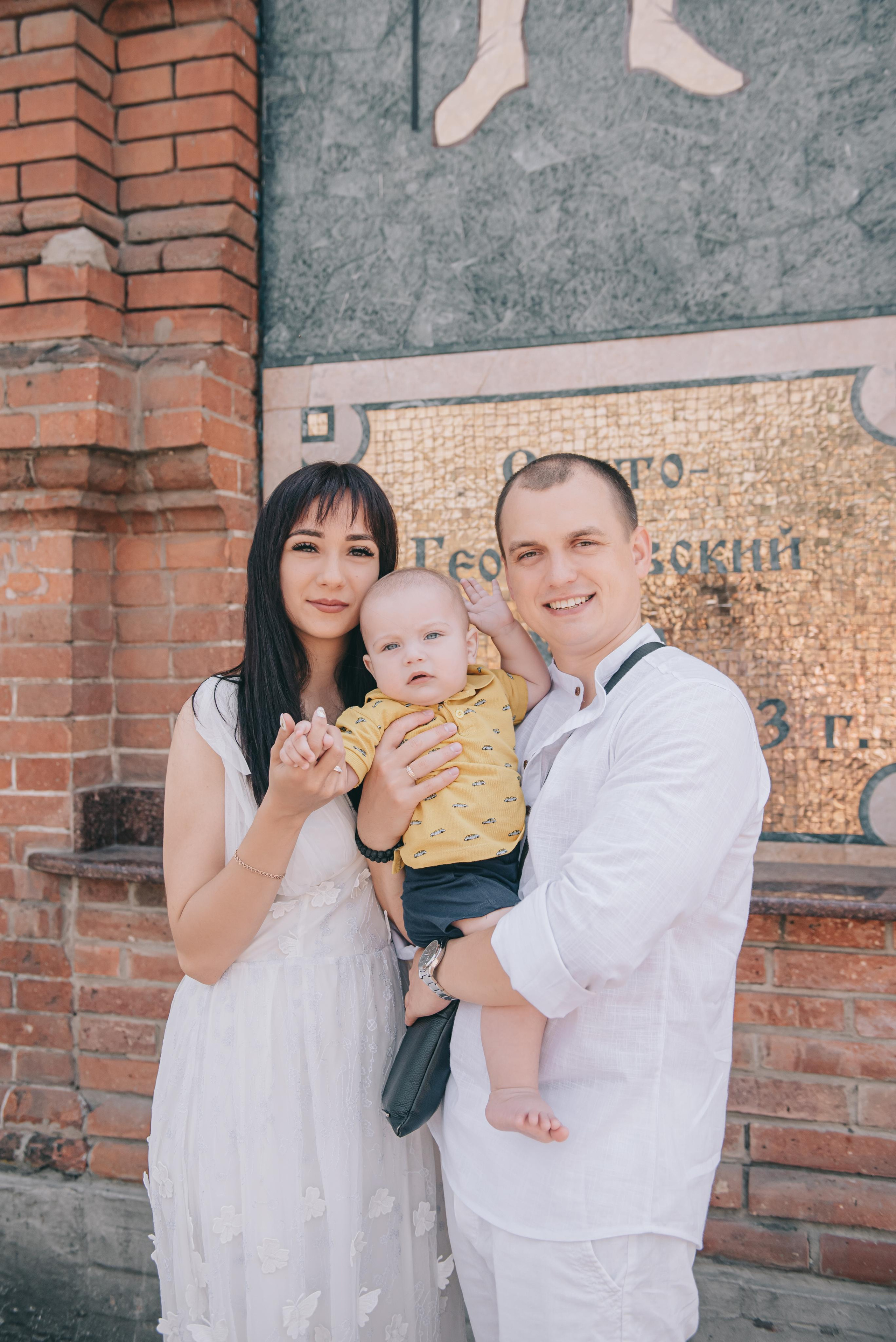 Крещение Георгия. Фотограф в Краснодаре Зеленкина Дарья