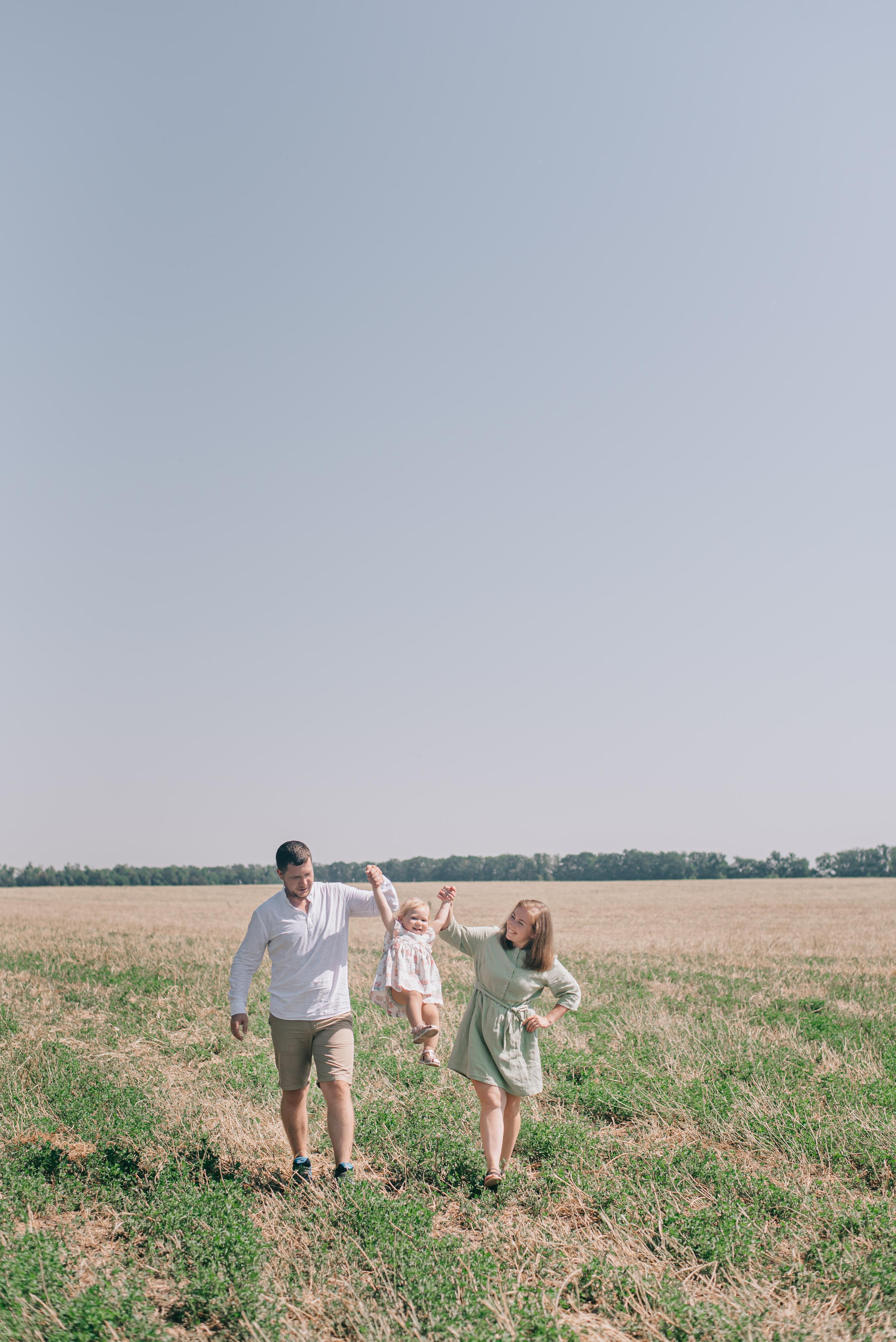Андрей, Настя и Полинка. Фотограф в Краснодаре Зеленкина Дарья