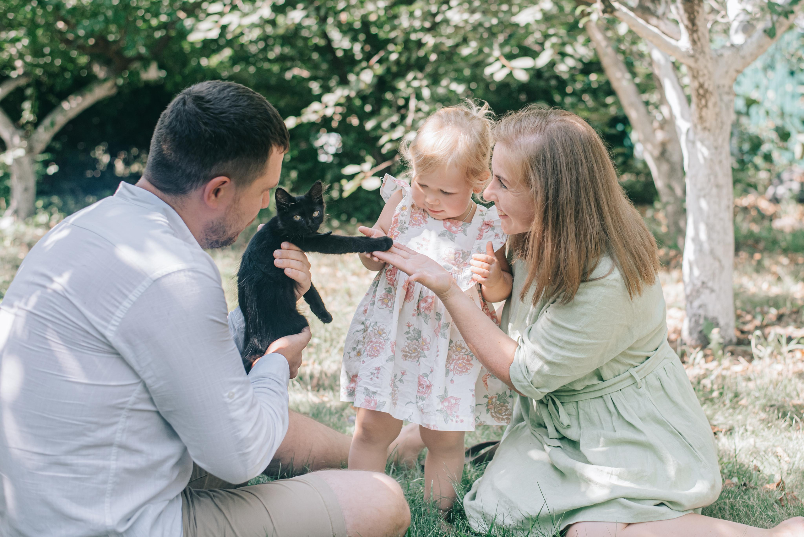 Андрей, Настя и Полинка. Фотограф в Краснодаре Зеленкина Дарья