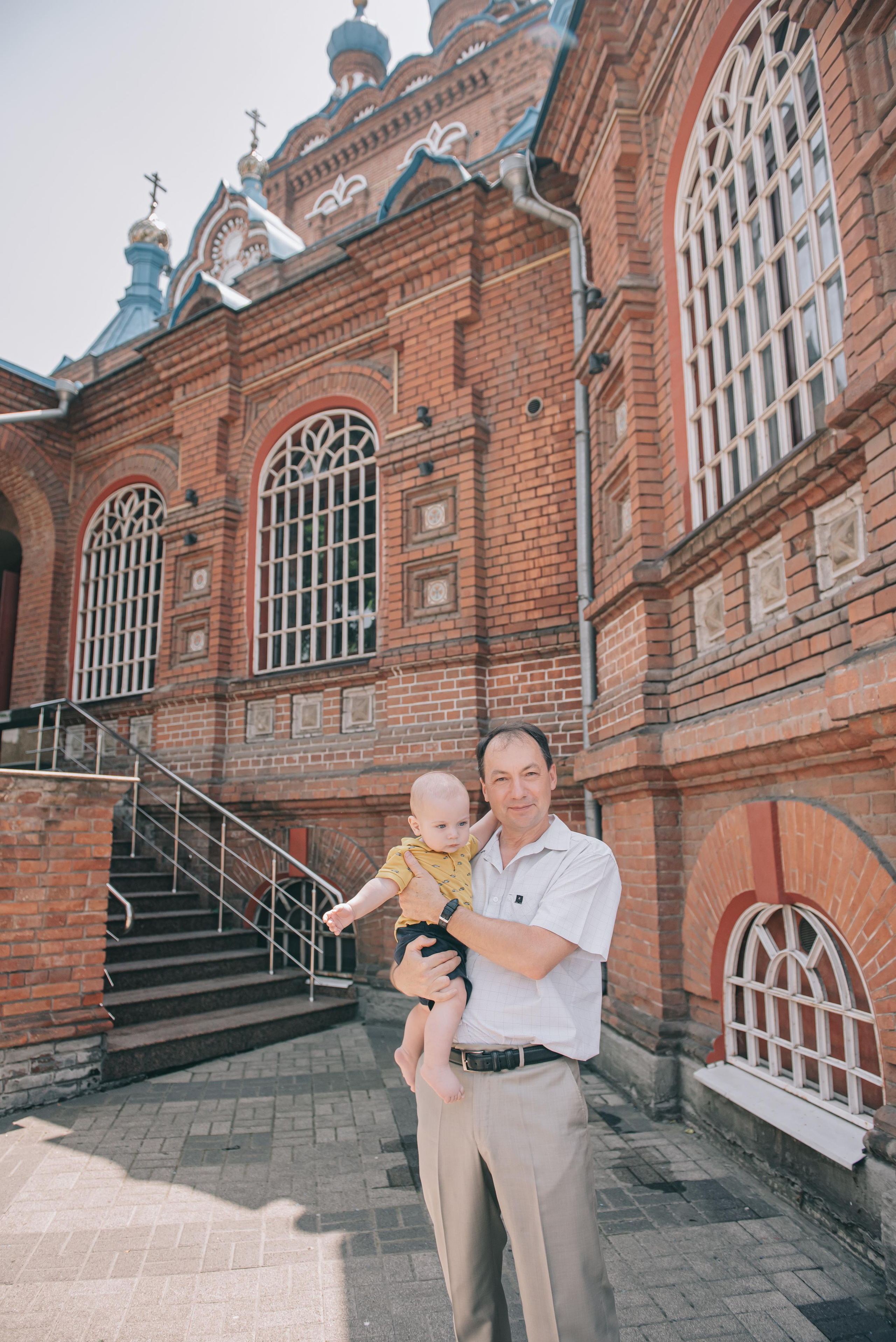 Крещение Георгия. Фотограф в Краснодаре Зеленкина Дарья