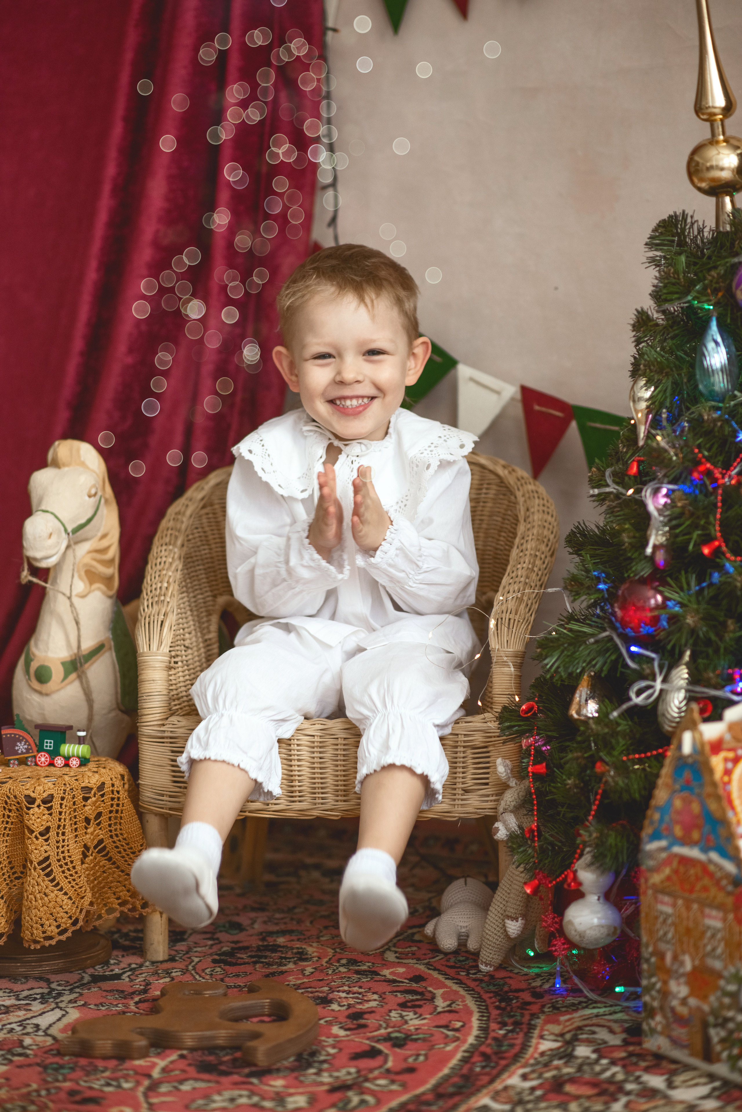 Фотопроект «Новогодняя открытка» 2021 год. Детский и семейный фотограф Катерина Мишина