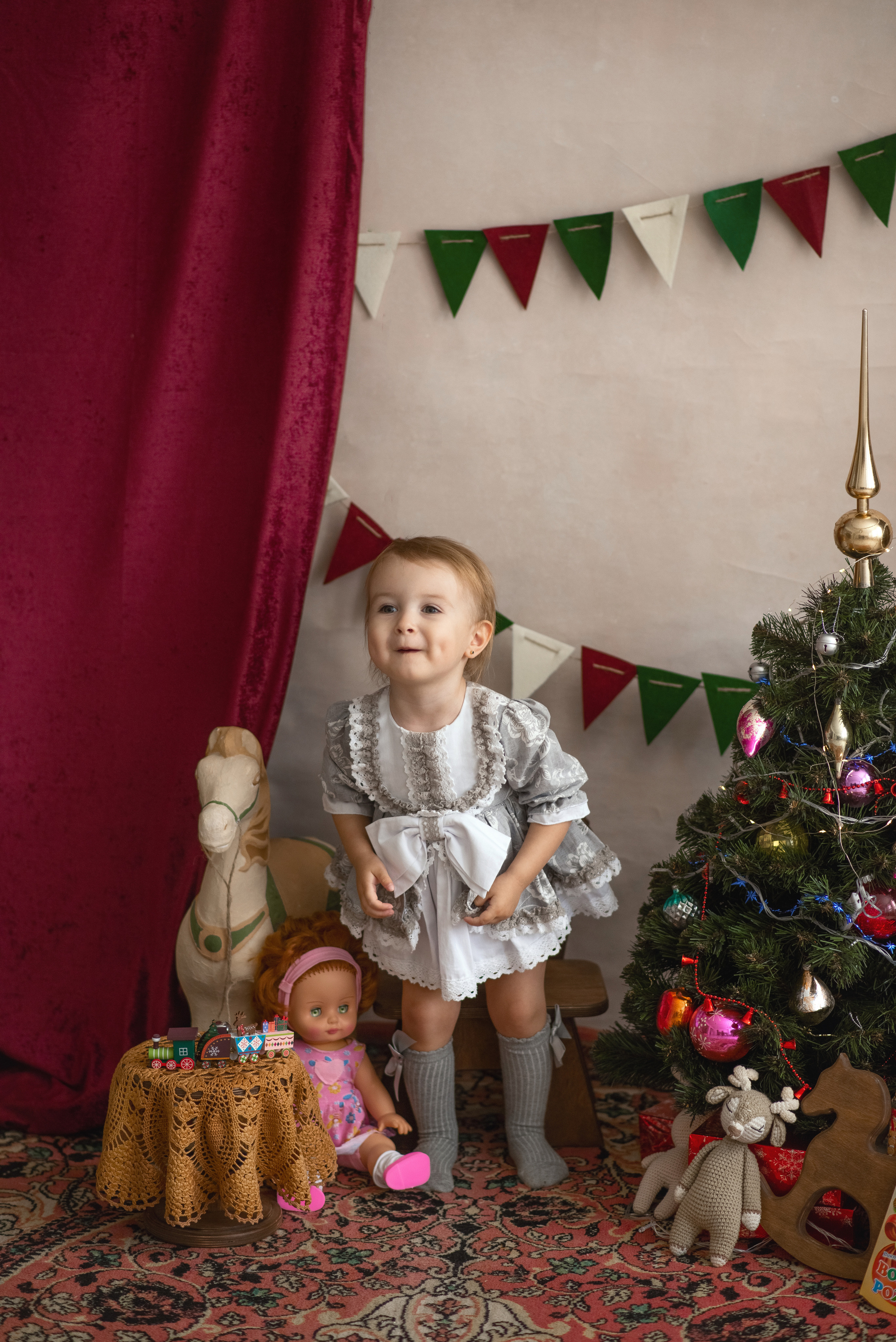 Фотопроект «Новогодняя открытка» 2021 год. Детский и семейный фотограф Катерина Мишина