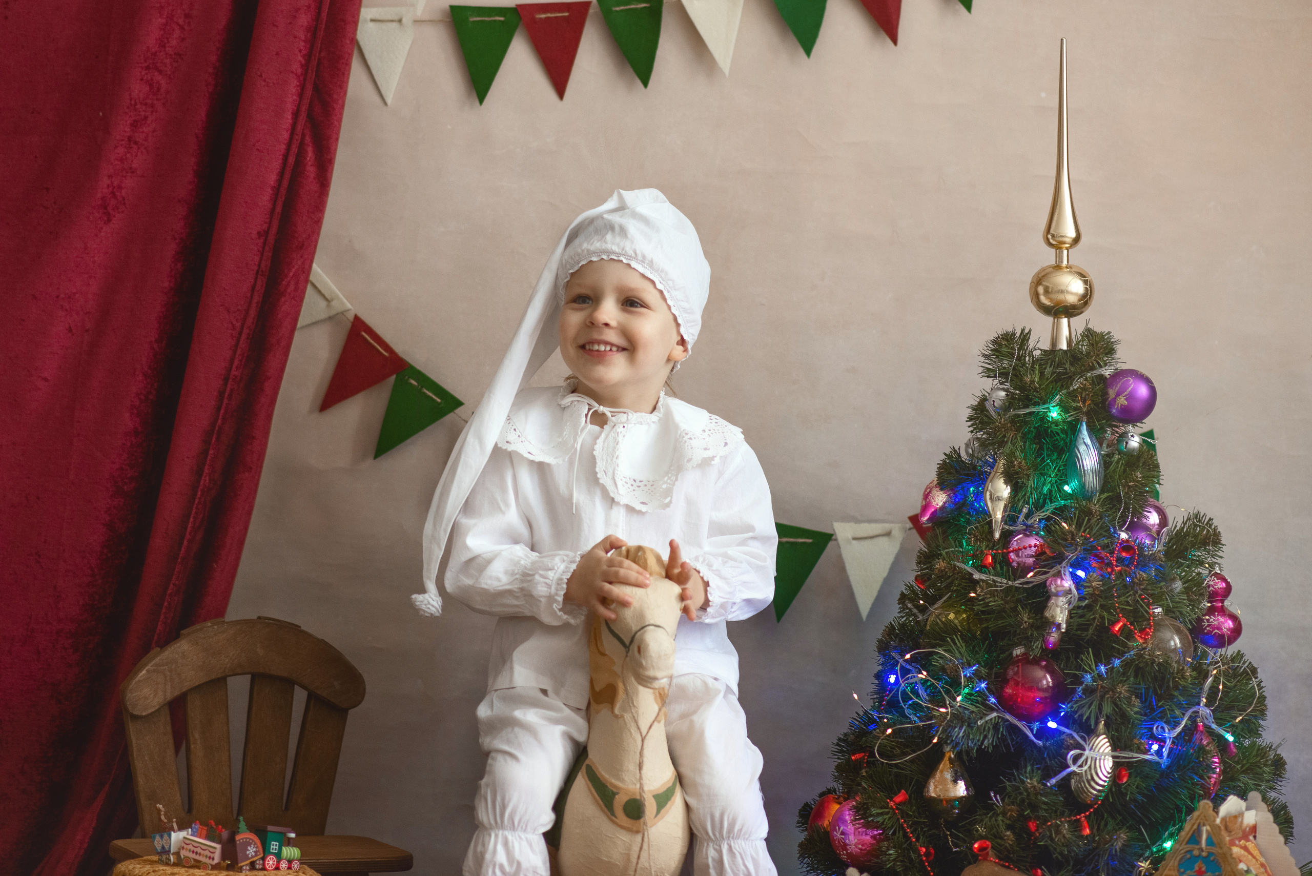 Фотопроект «Новогодняя открытка» 2021 год. Детский и семейный фотограф Катерина Мишина
