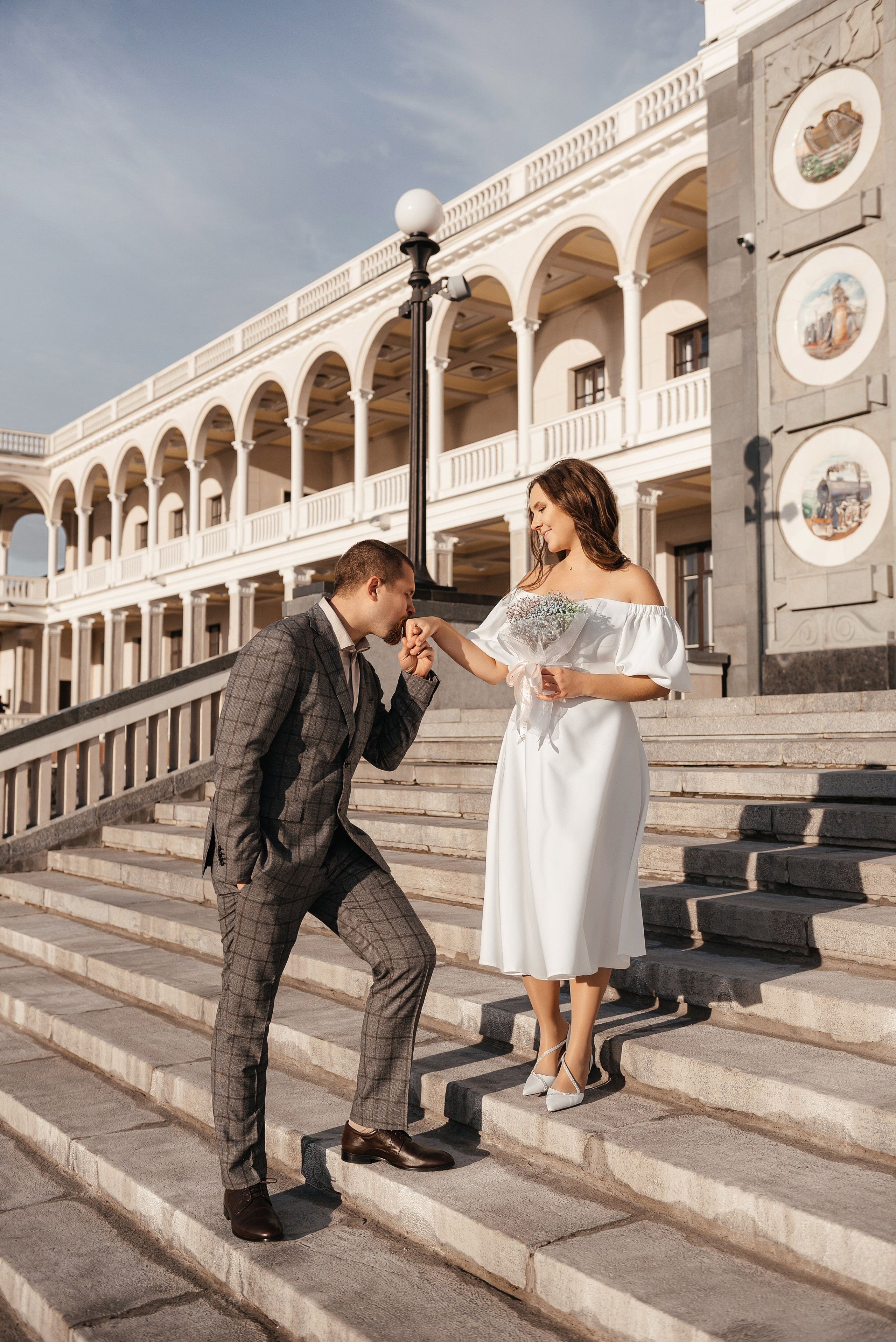 Свадебная фотосессия Северный речной вокзал. Портретный фотограф Москва Светлана Кашура