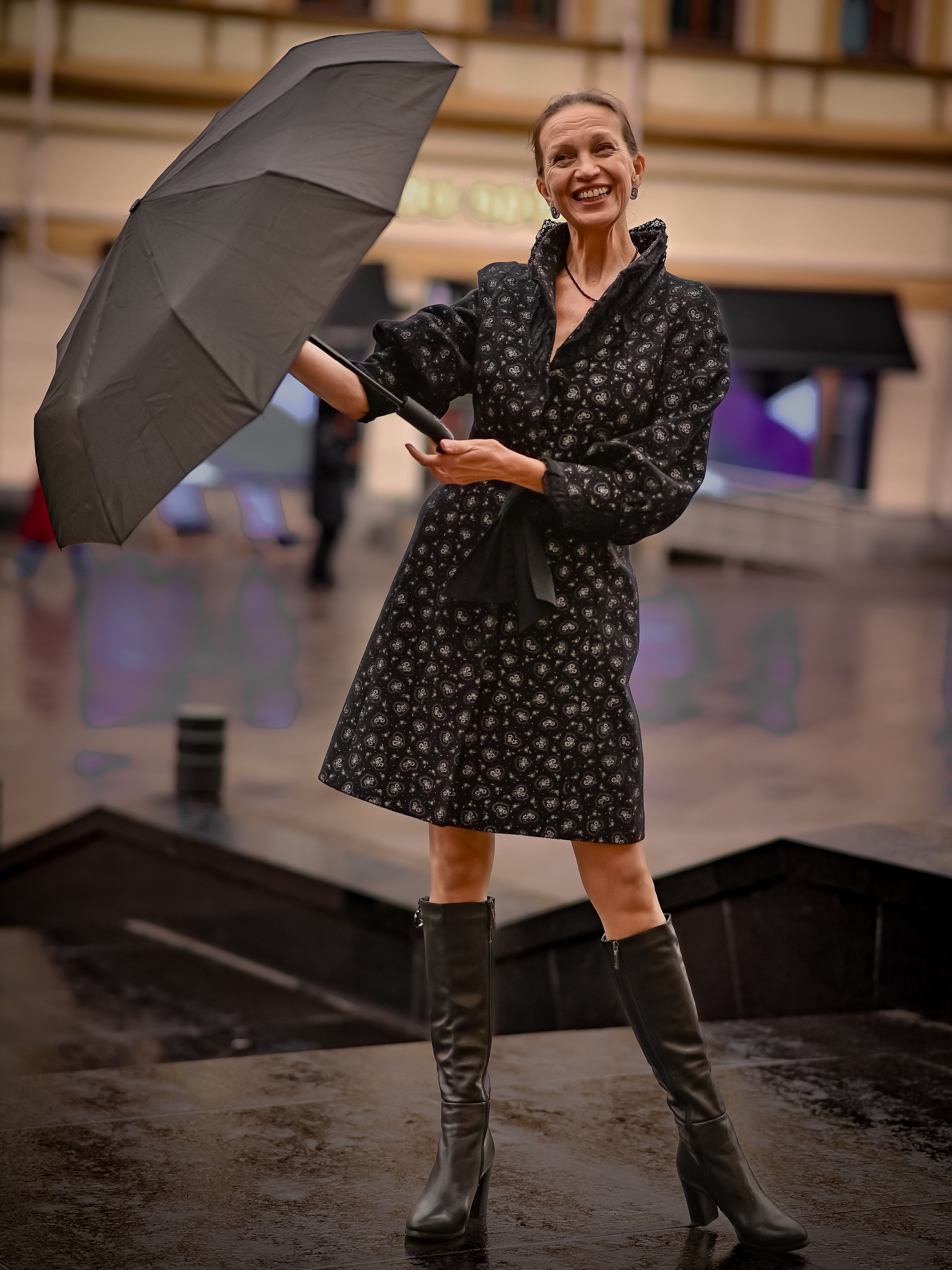 Осень ЦУМ. Портретный фотограф в Москве Сергей Чудов