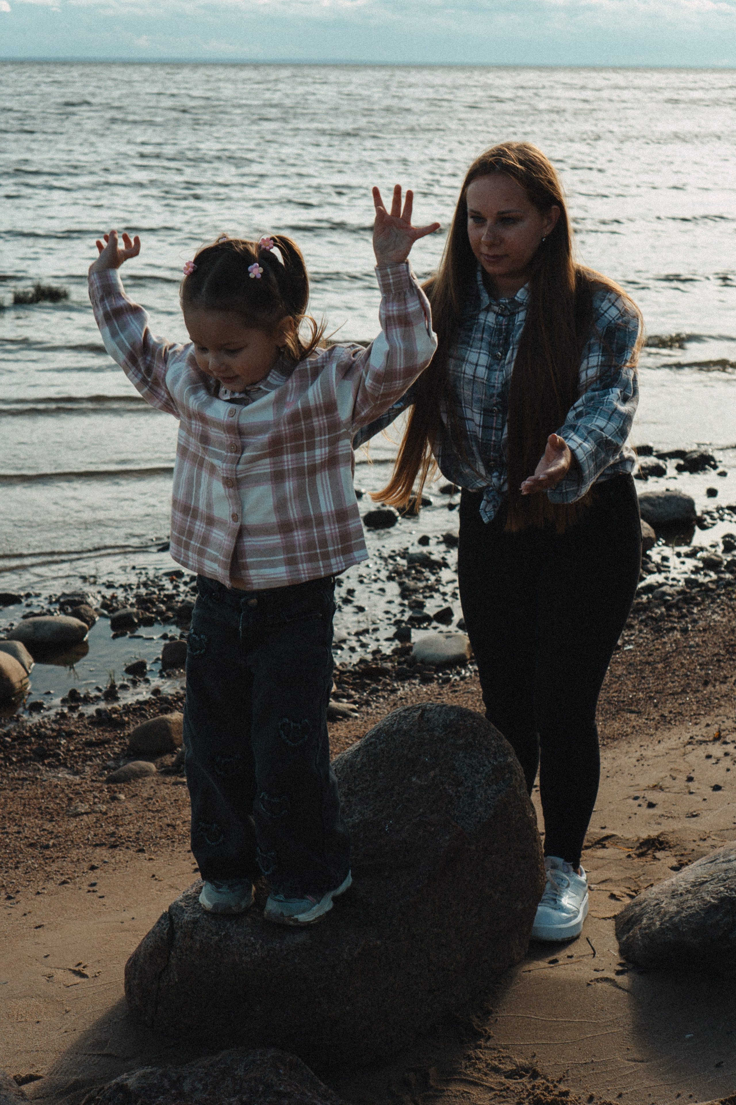 МАМА И ДОЧКА НА ФИНСКОМ ЗАЛИВЕ. Профессиональный фотограф, Санкт-Петербург — Виктория Богомолова