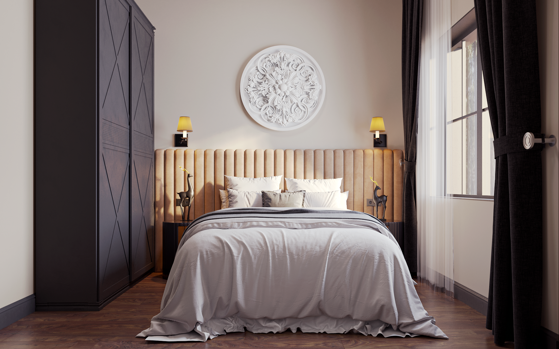 Охотничий домик в стиле русской усадьбы