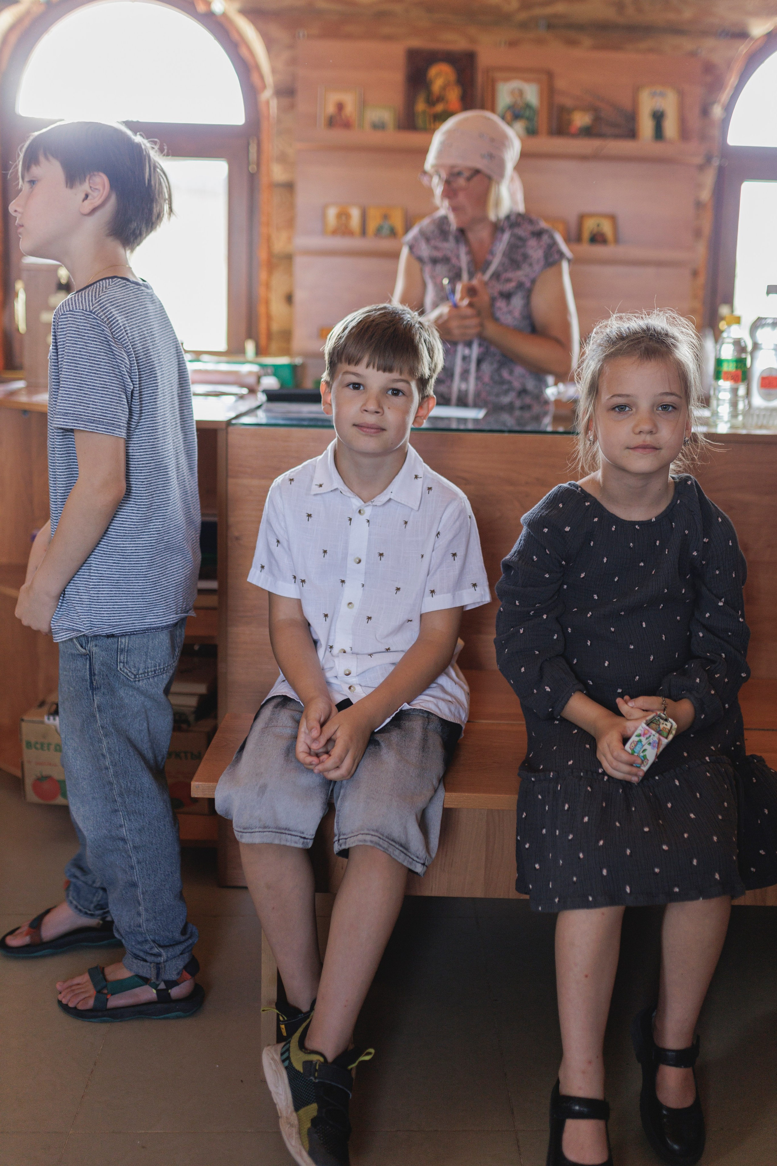 Сьемка Таинства Крещения. Семейный и детский фотограф в Рязани Васюгова Мария