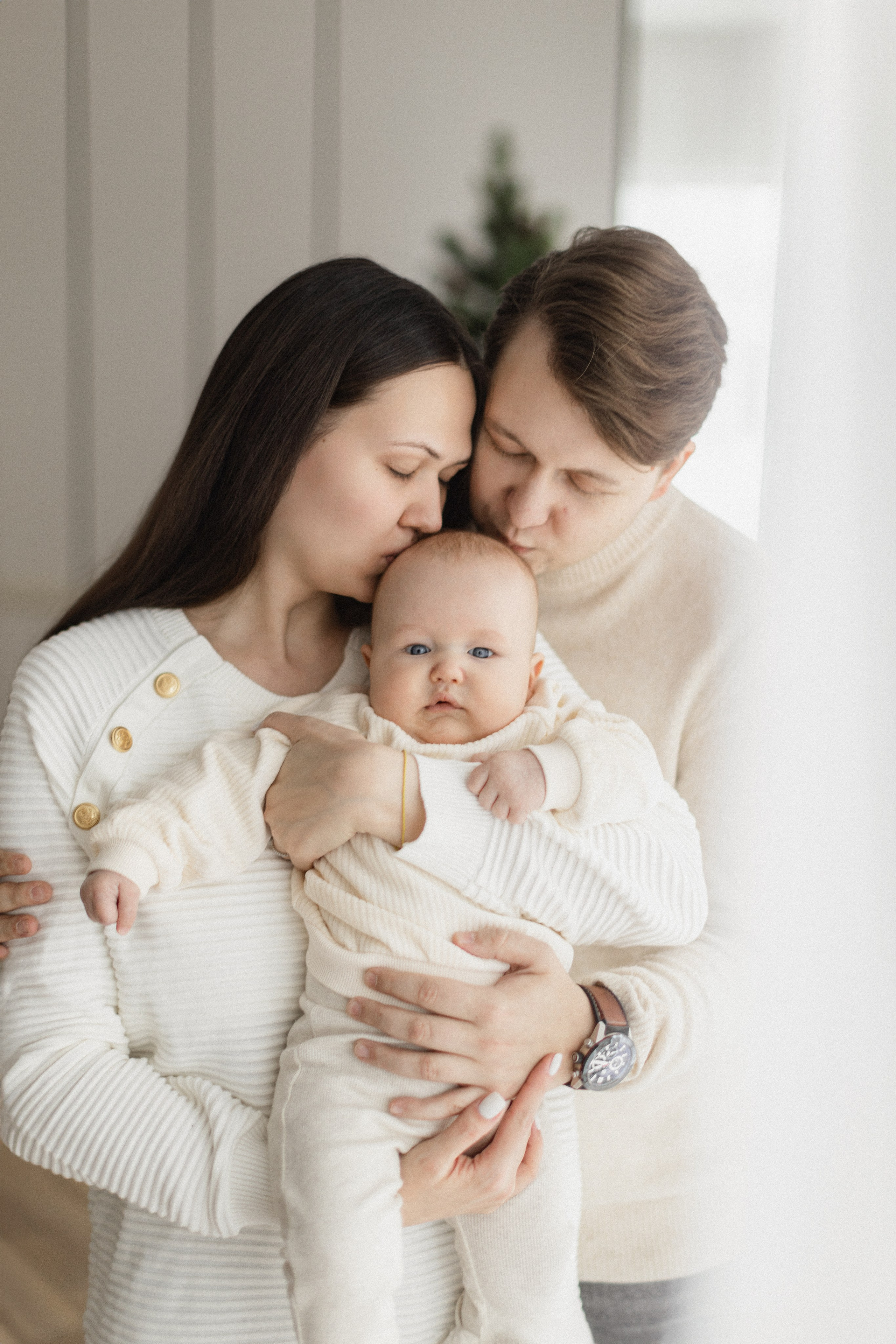 Мария и Максим с сыном. Кузьмина Анастасия — контент-фотограф | Москва