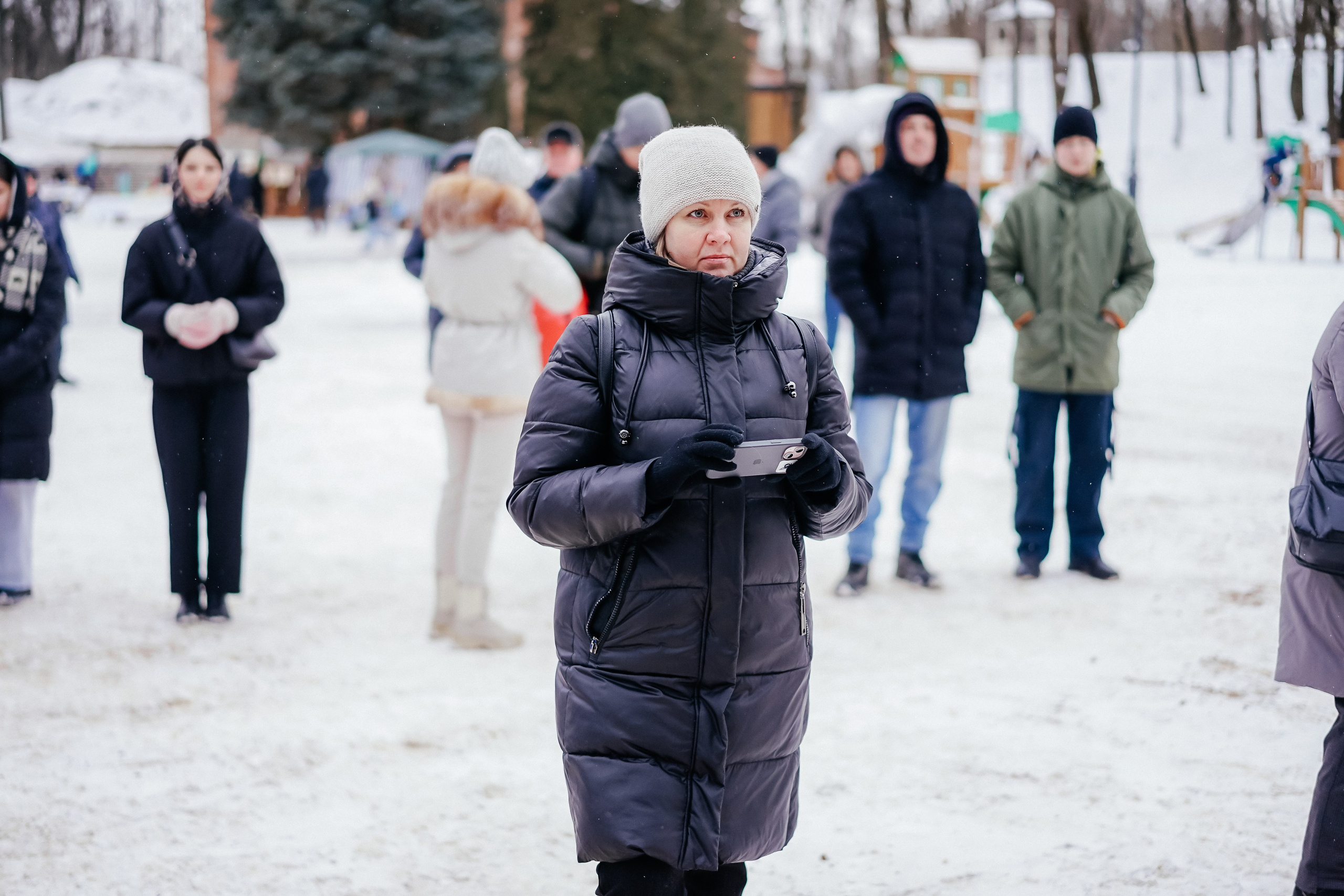 «Предновогодний переполох» Лопатинский сад, 14.12.2024. Фотограф и видеограф Смоленск | Студия Цезарь