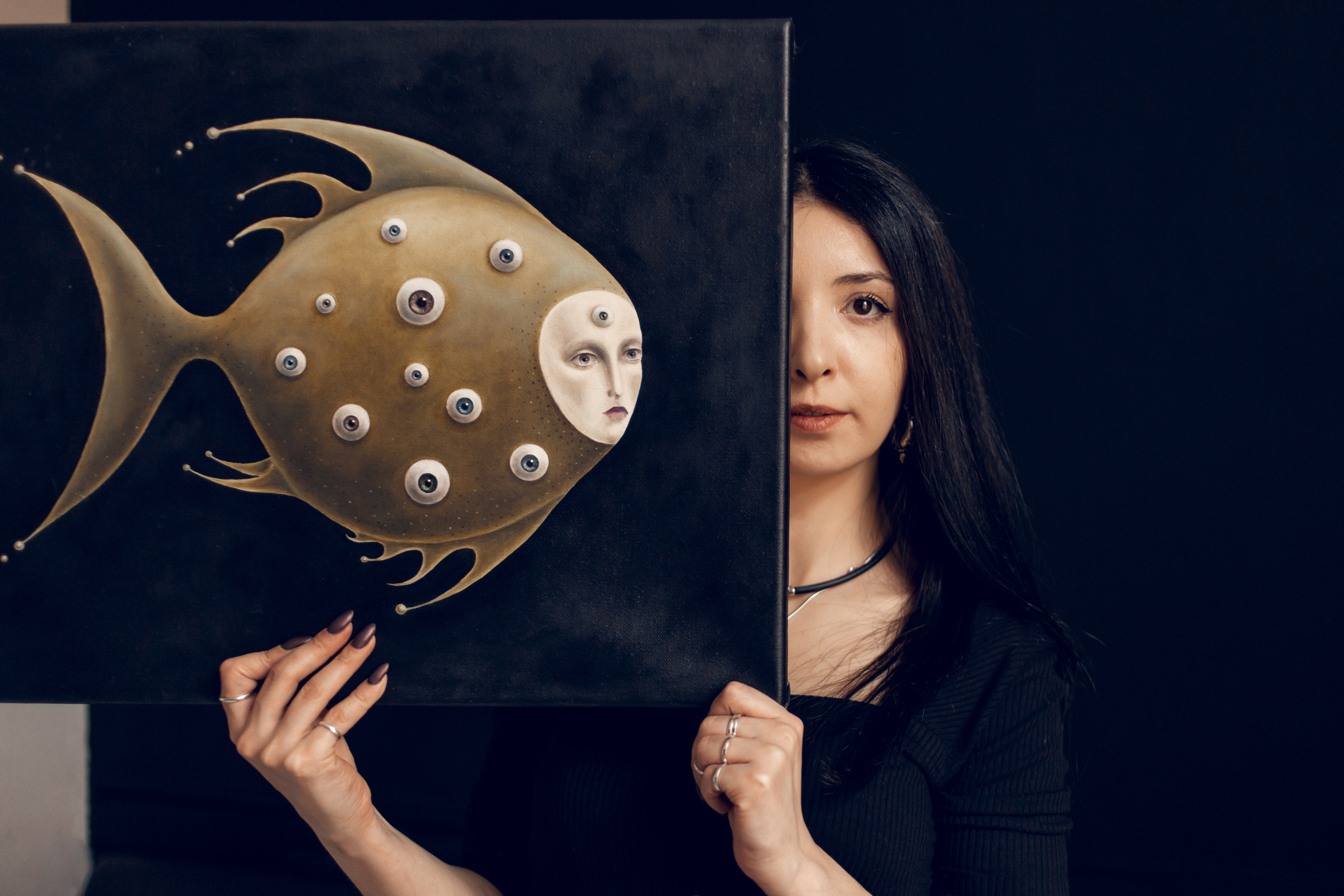 Контент-съемки для художницы и арт-терапевта. Фотограф в Санкт-Петербурге Вера Сивенкова