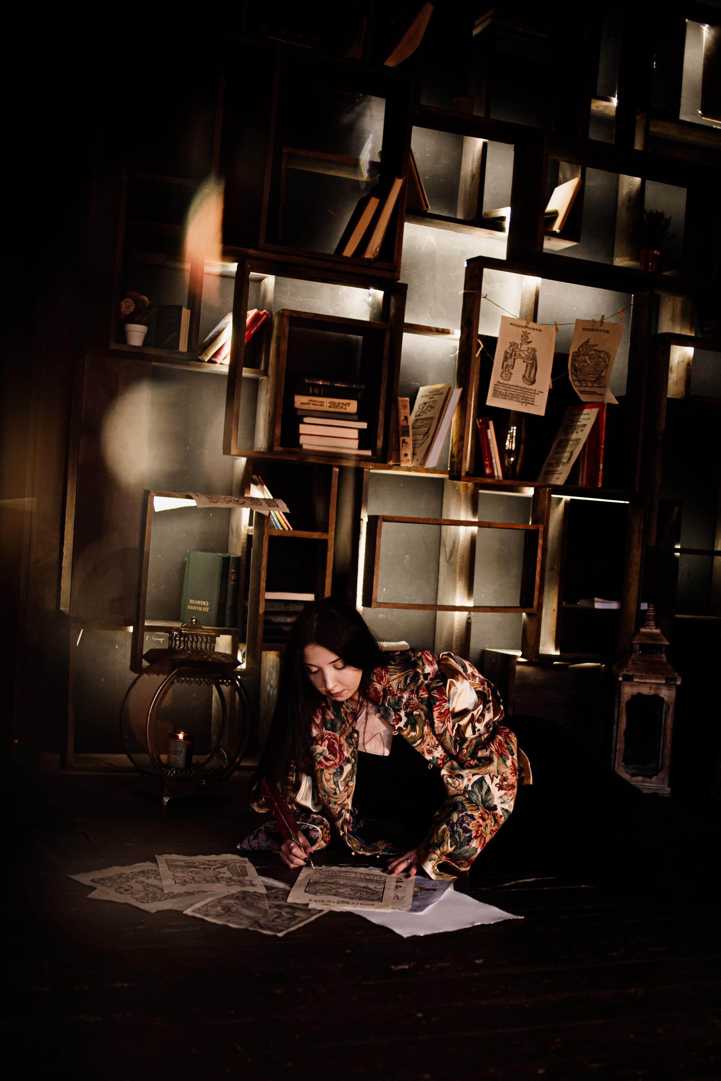 Контент-съемки для художницы и арт-терапевта. Фотограф в Санкт-Петербурге Вера Сивенкова