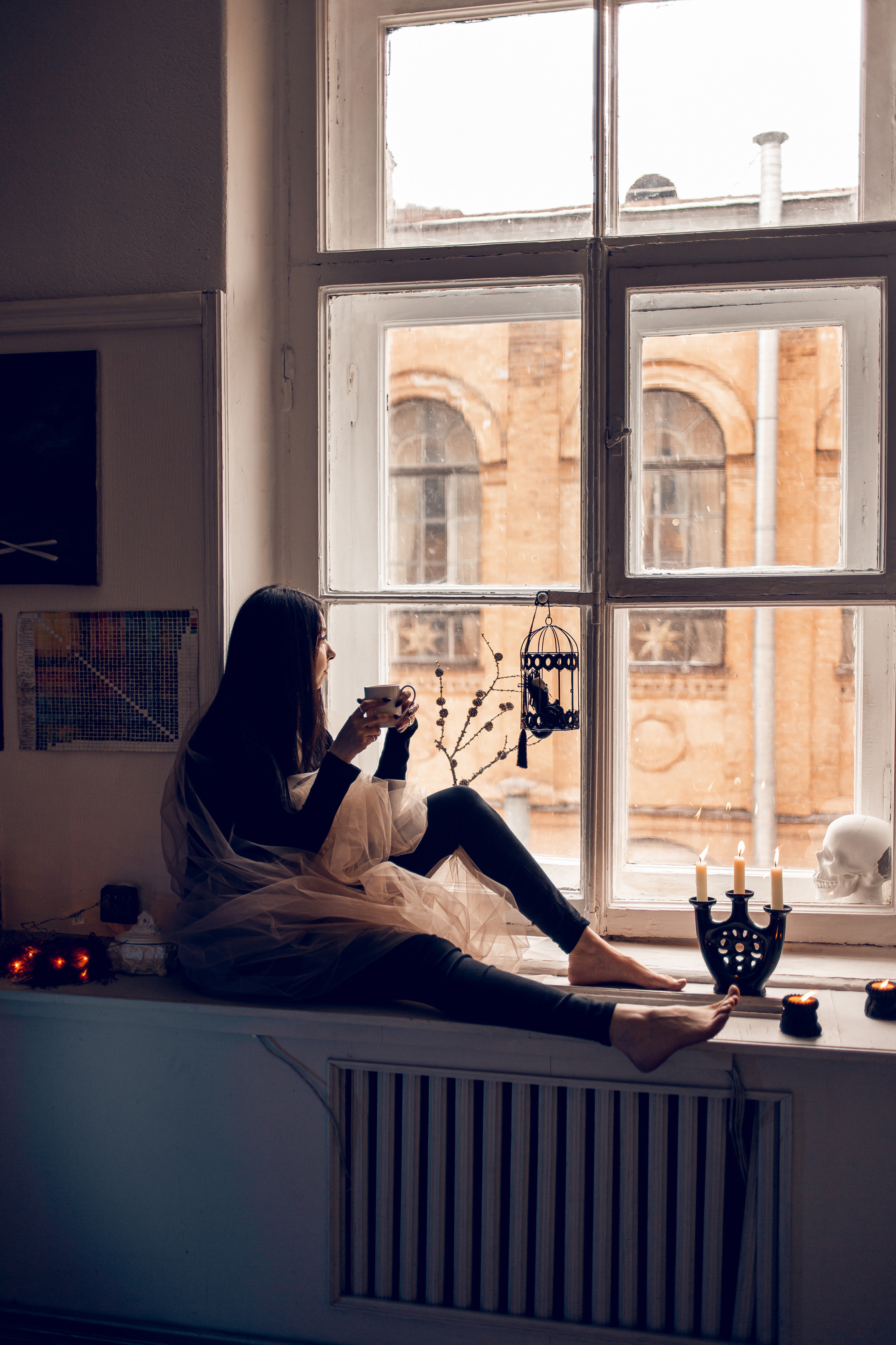 Контент-съемки для художницы и арт-терапевта. Фотограф в Санкт-Петербурге Вера Сивенкова