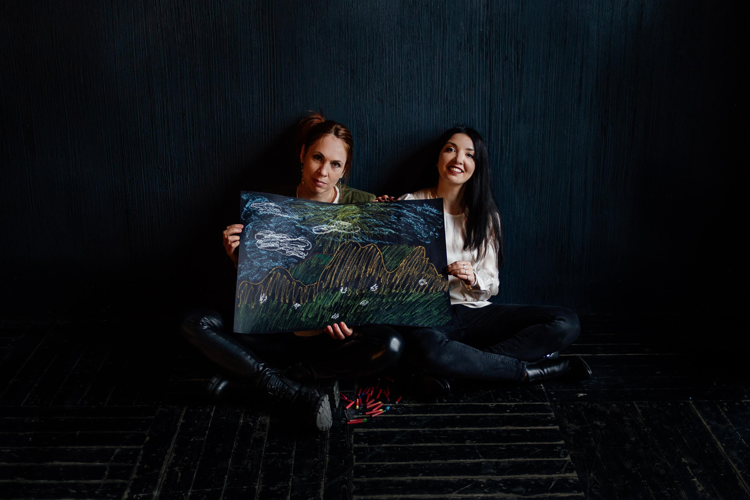 Контент-съемки для художницы и арт-терапевта. Фотограф в Санкт-Петербурге Вера Сивенкова