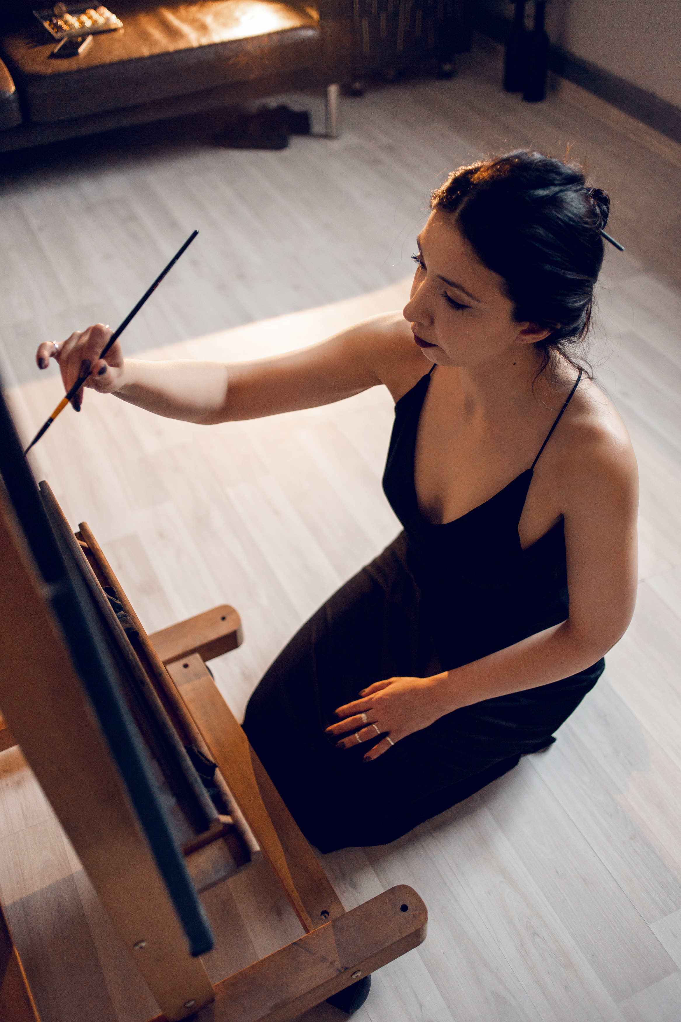 Контент-съемки для художницы и арт-терапевта. Фотограф в Санкт-Петербурге Вера Сивенкова