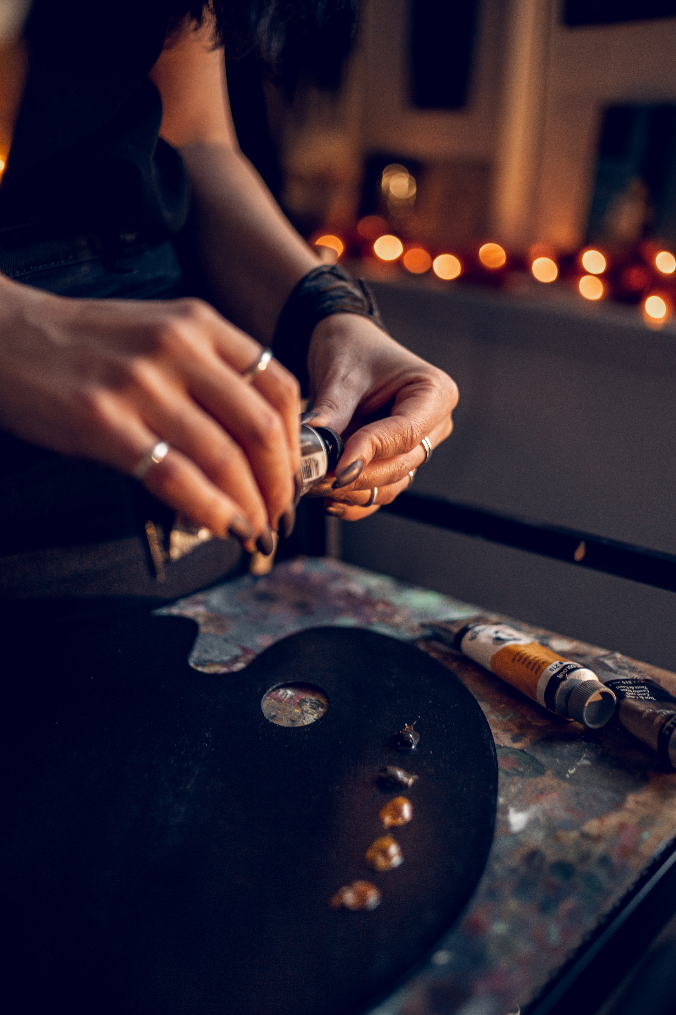 Контент-съемки для художницы и арт-терапевта. Фотограф в Санкт-Петербурге Вера Сивенкова