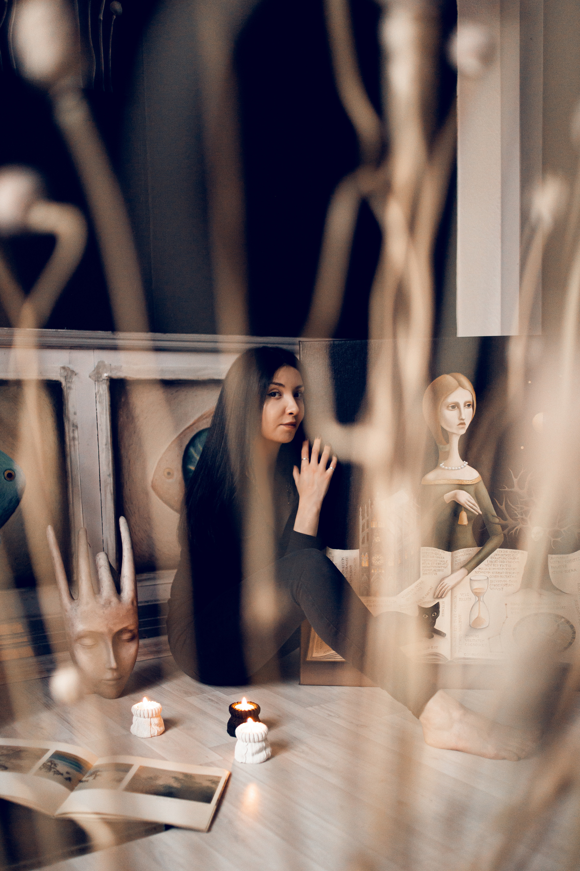 Контент-съемки для художницы и арт-терапевта. Фотограф в Санкт-Петербурге Вера Сивенкова