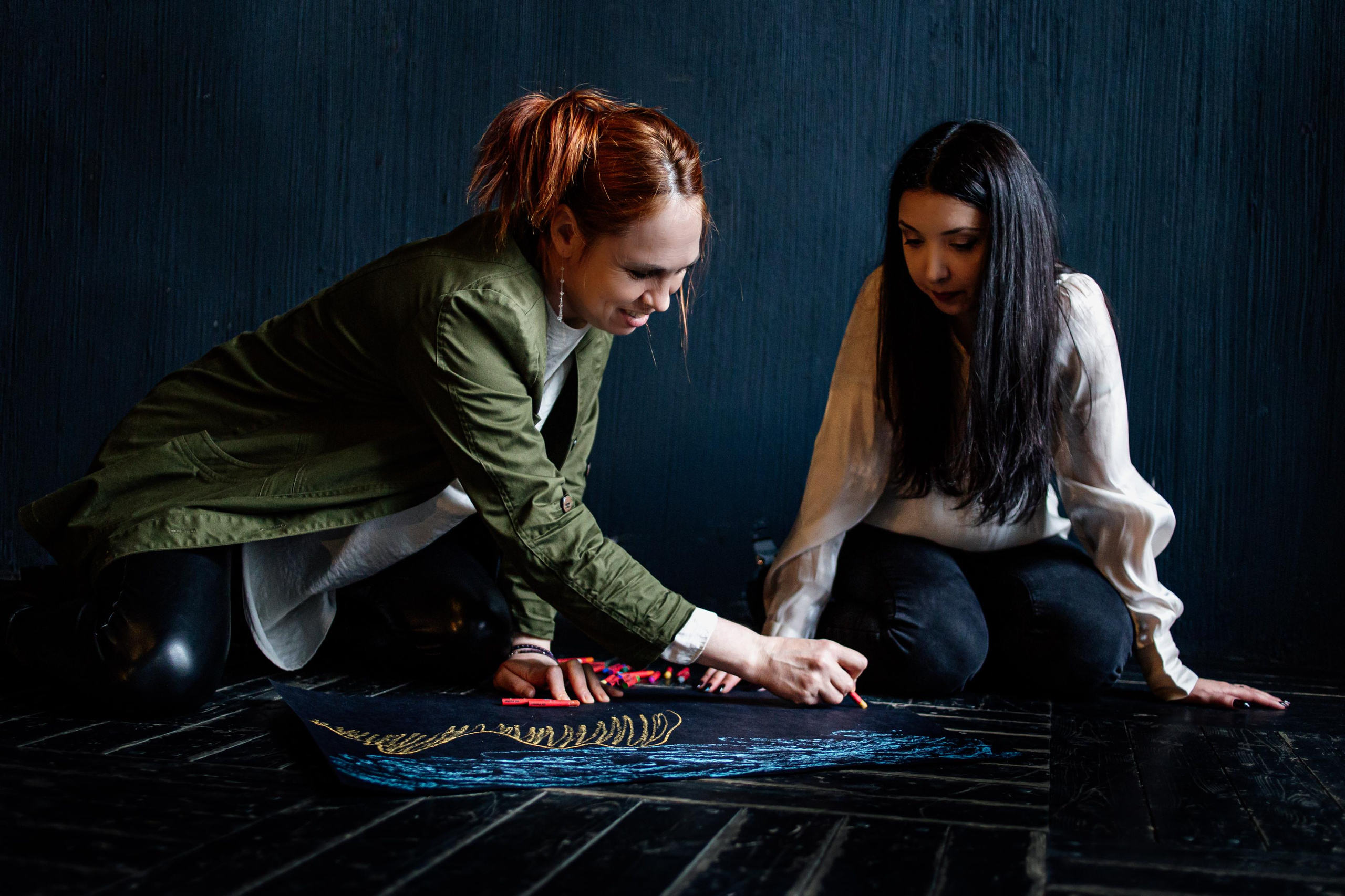 Контент-съемки для художницы и арт-терапевта. Фотограф в Санкт-Петербурге Вера Сивенкова