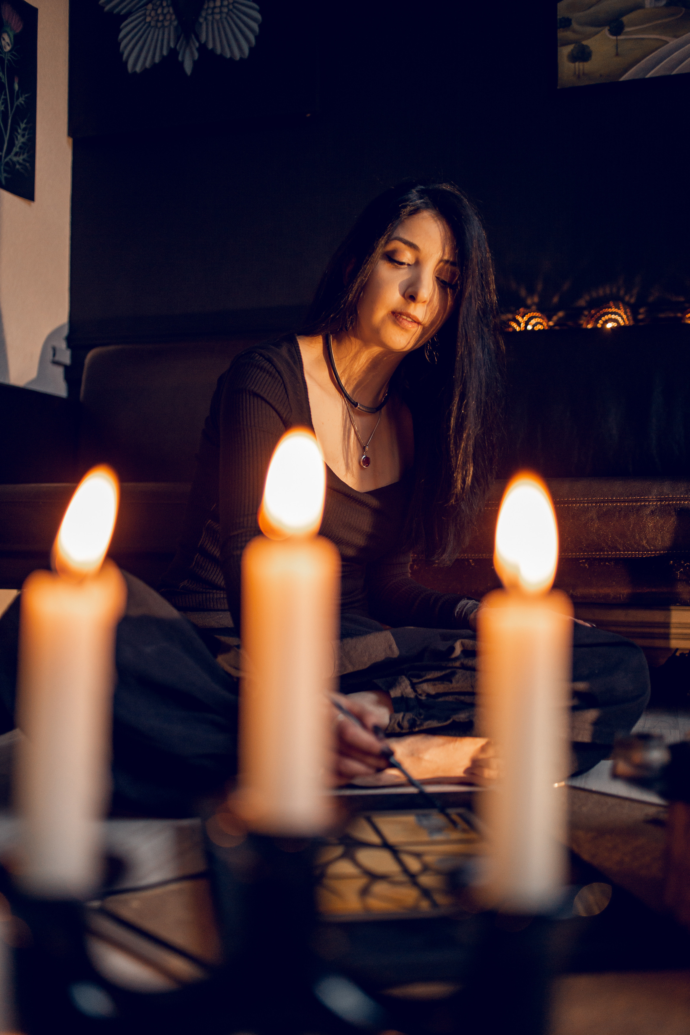 Контент-съемки для художницы и арт-терапевта. Фотограф в Санкт-Петербурге Вера Сивенкова