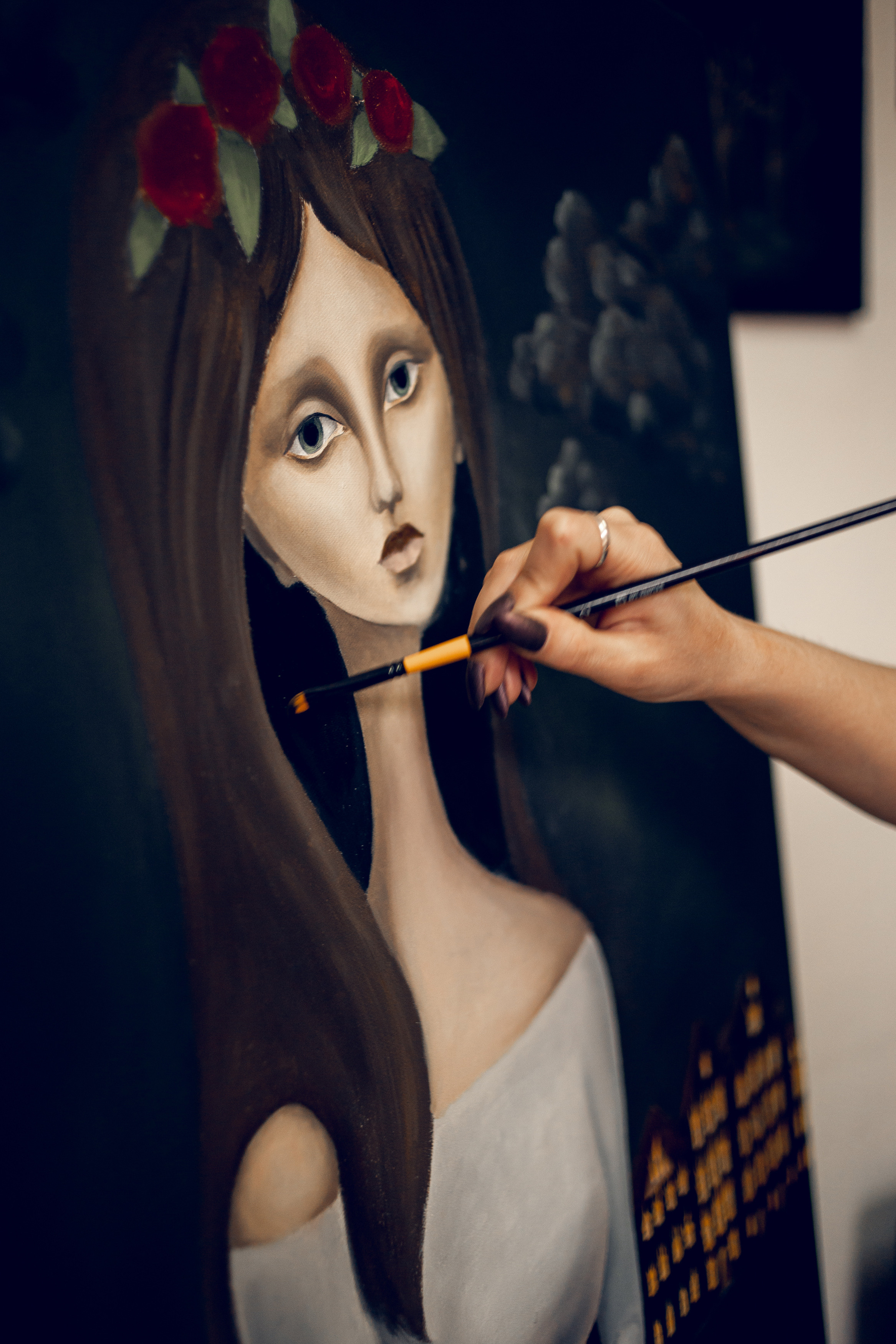 Контент-съемки для художницы и арт-терапевта. Фотограф в Санкт-Петербурге Вера Сивенкова