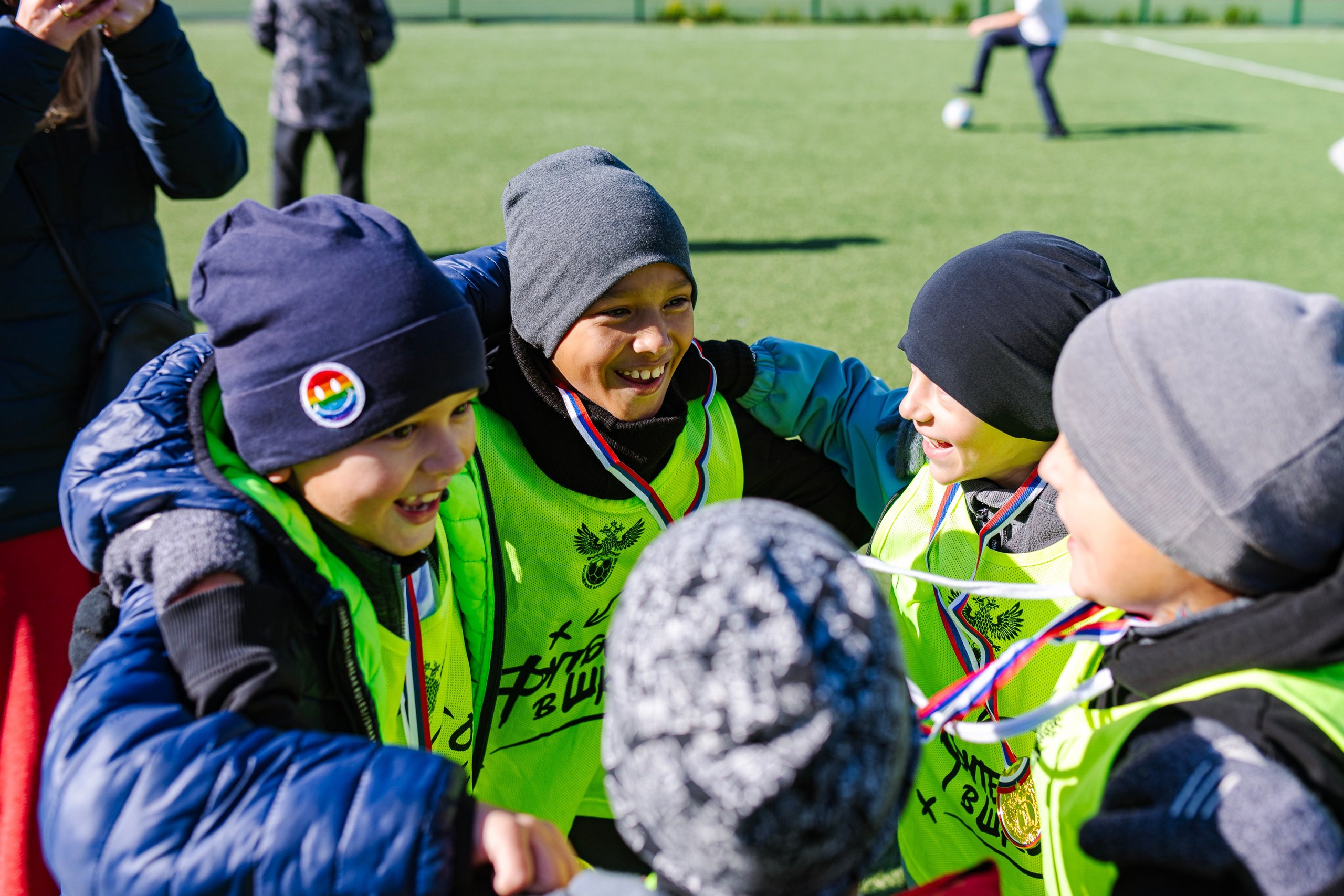 Детский футбол. Республика Татарстан, Высокогорский район, с. Высокая Гора. Свадебный фотограф в Казани, и Зеленодольске Радик Мухаметов