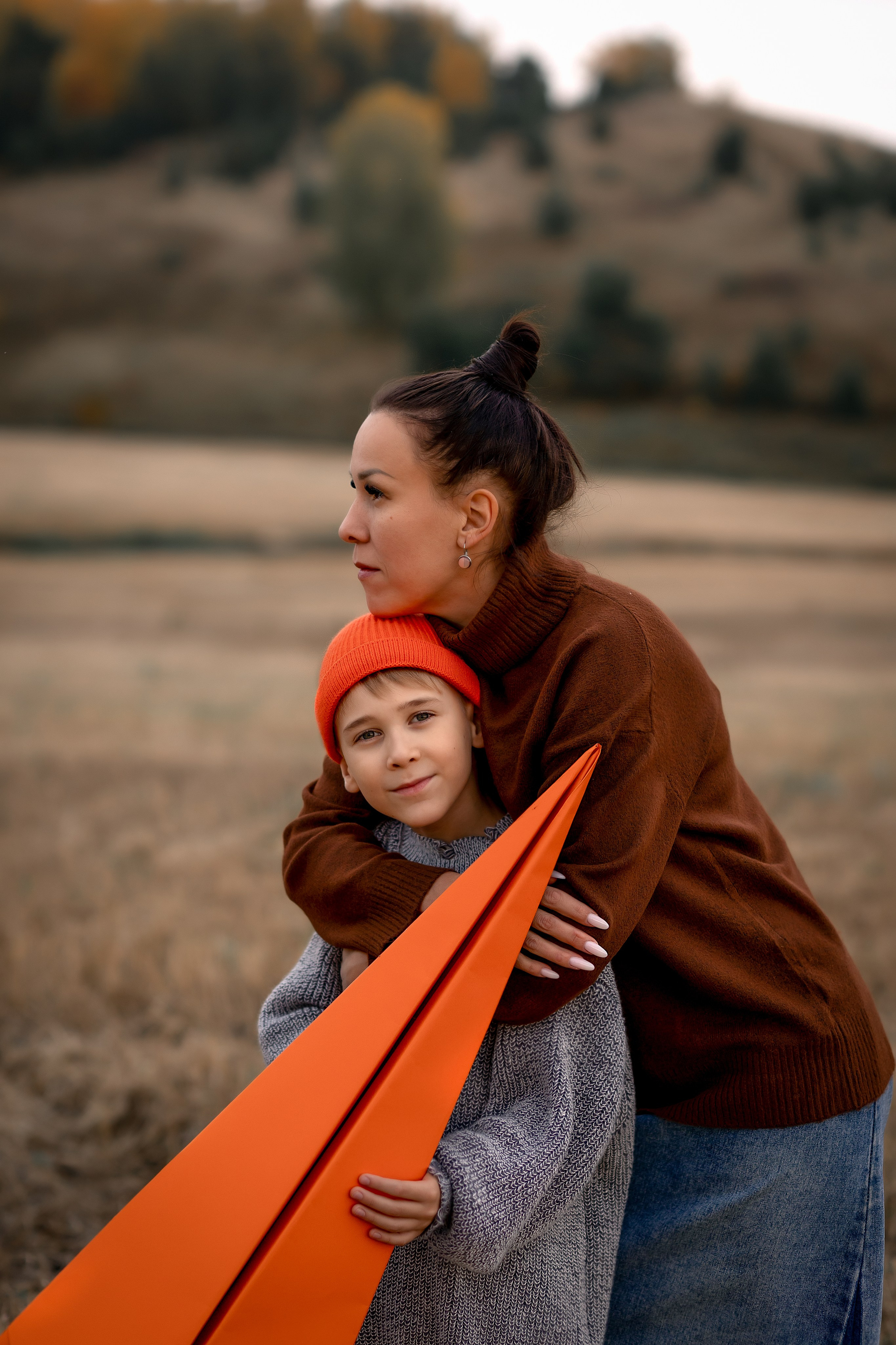 Оранжевое настроение. Детский и семейный фотограф в Красноярске Елена Коровкина