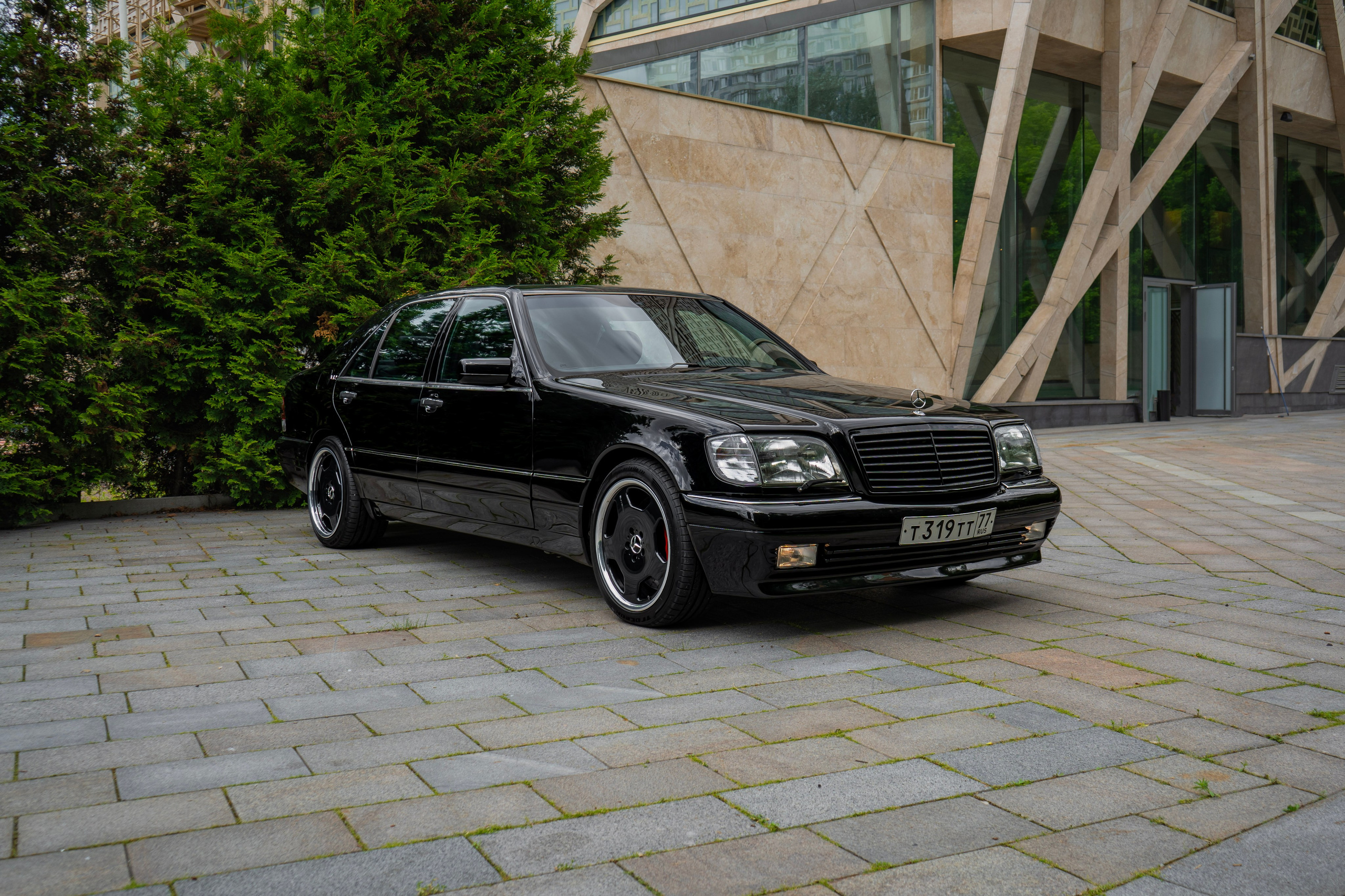 Mercedes W140. Автомобильный фотограф Ногинск Денис Городок
