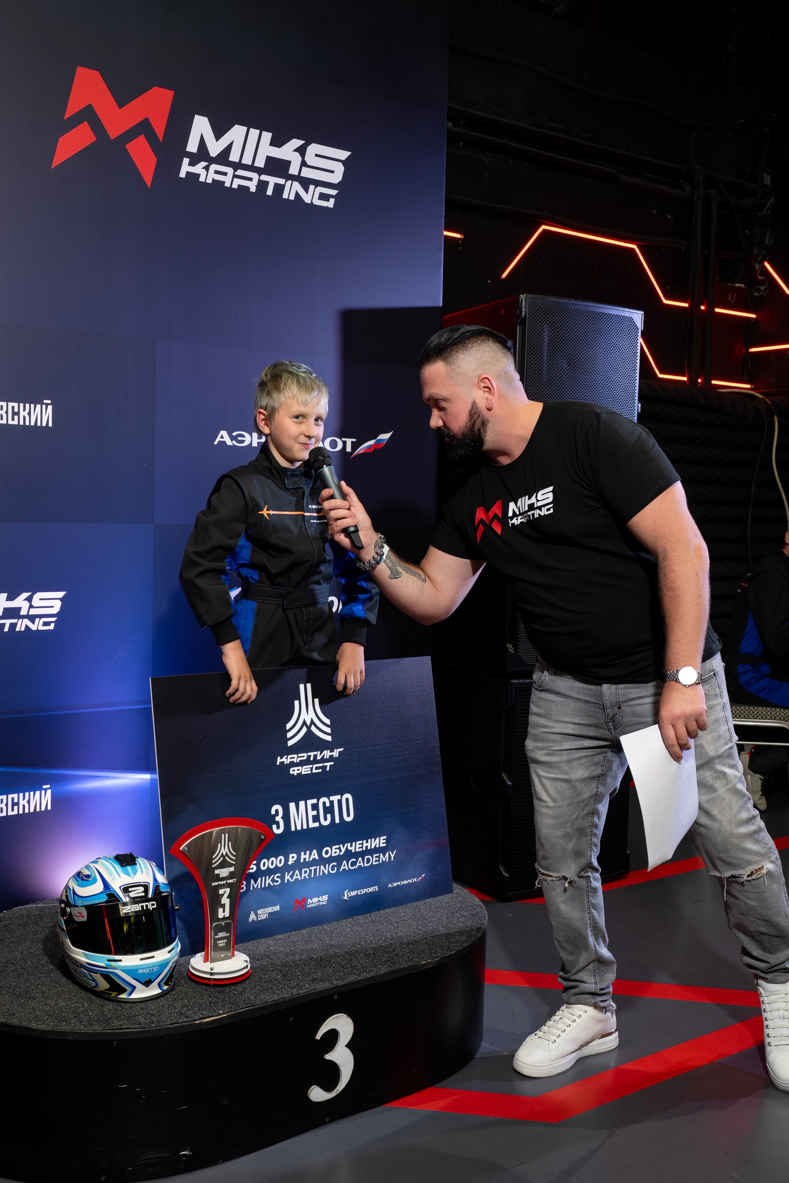 Miks Karting & Аэрофлот. Евгения Патрина