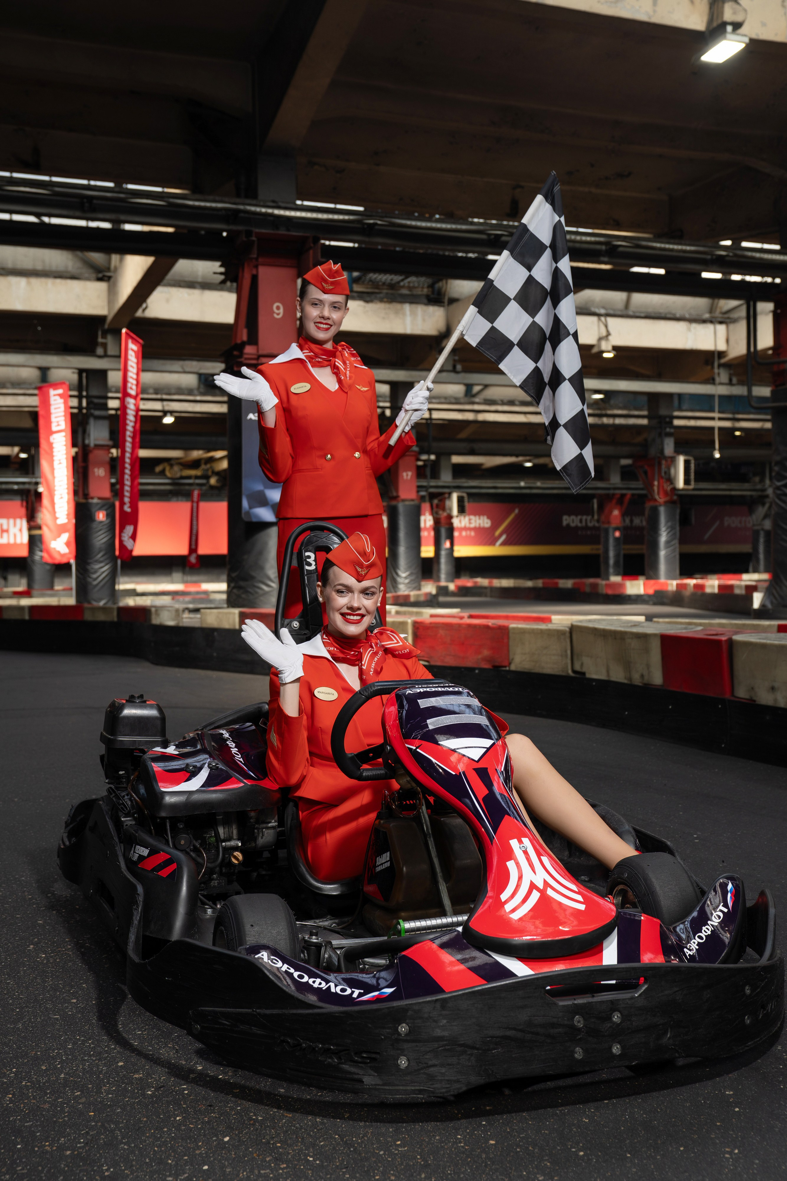 Miks Karting & Аэрофлот. Евгения Патрина