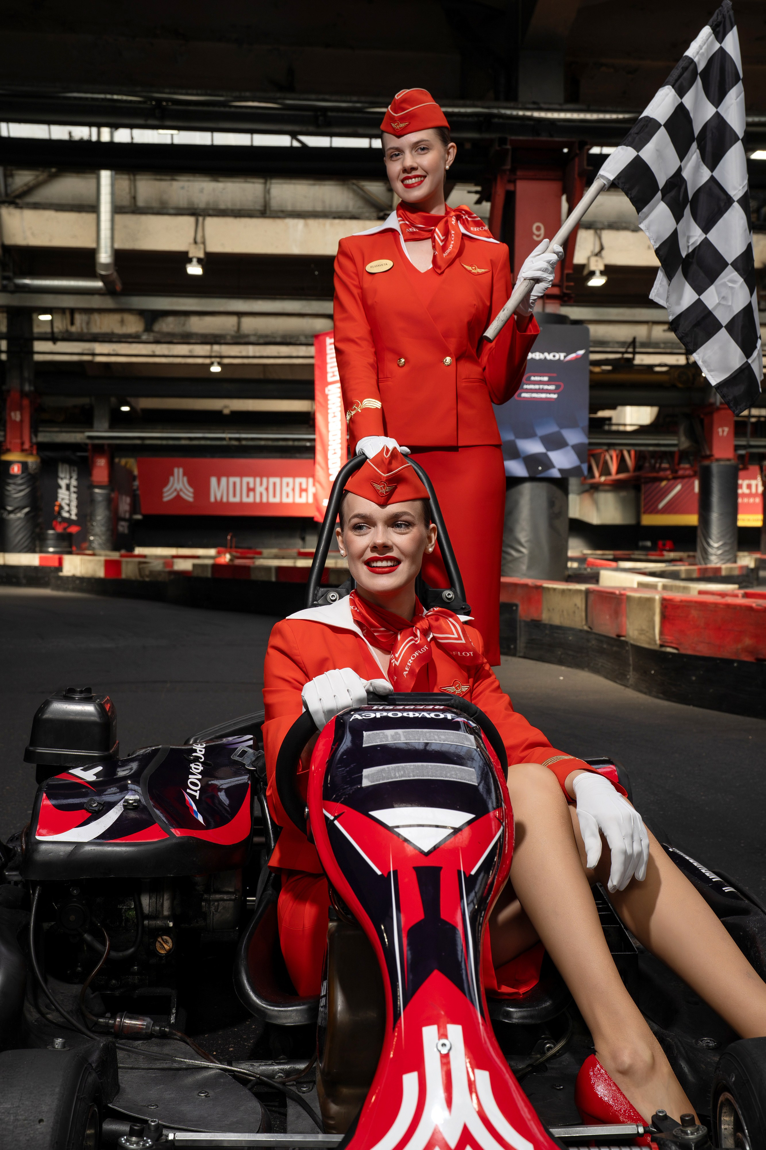 Miks Karting & Аэрофлот. Евгения Патрина