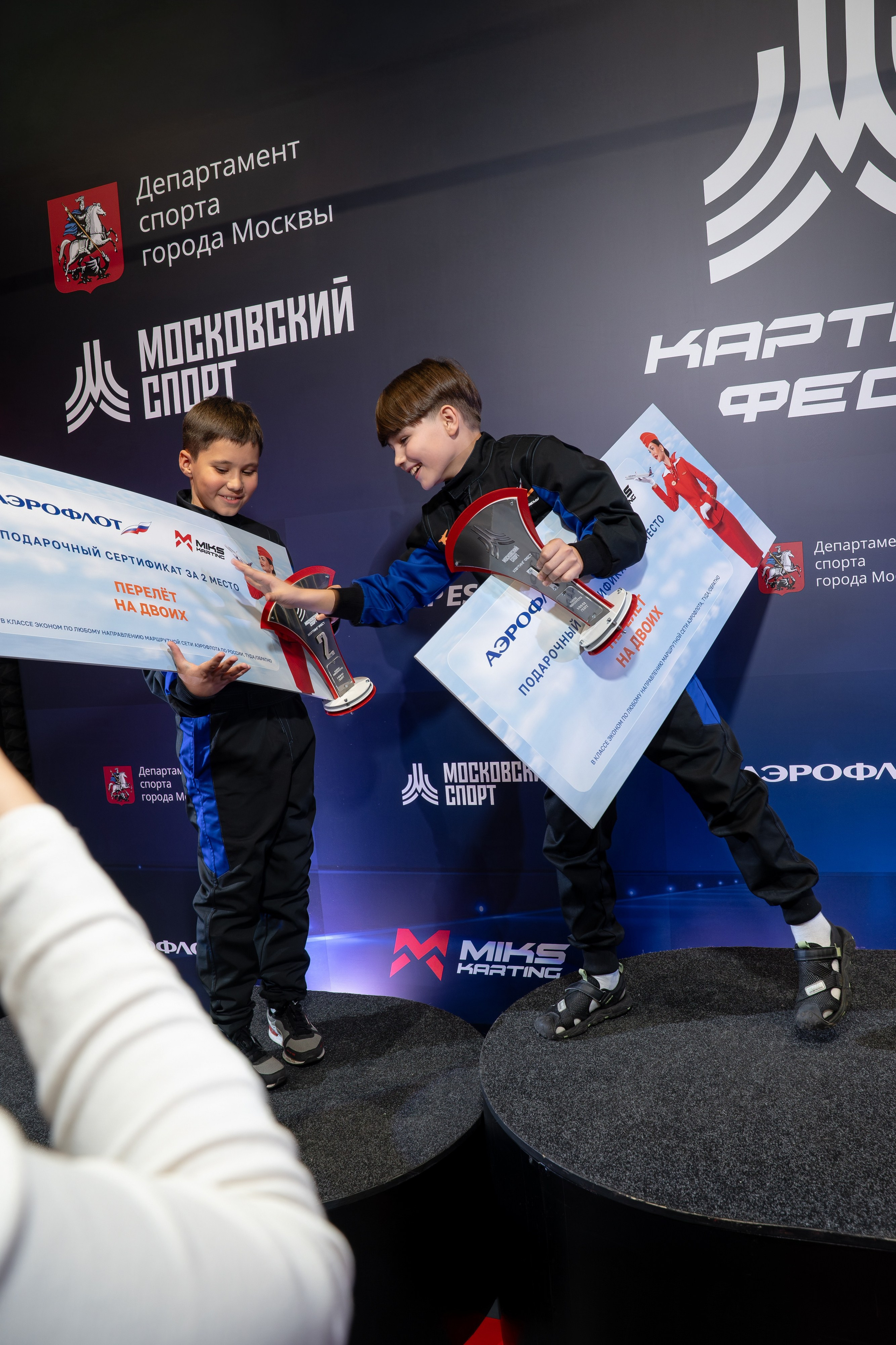 Miks Karting & Аэрофлот. Евгения Патрина