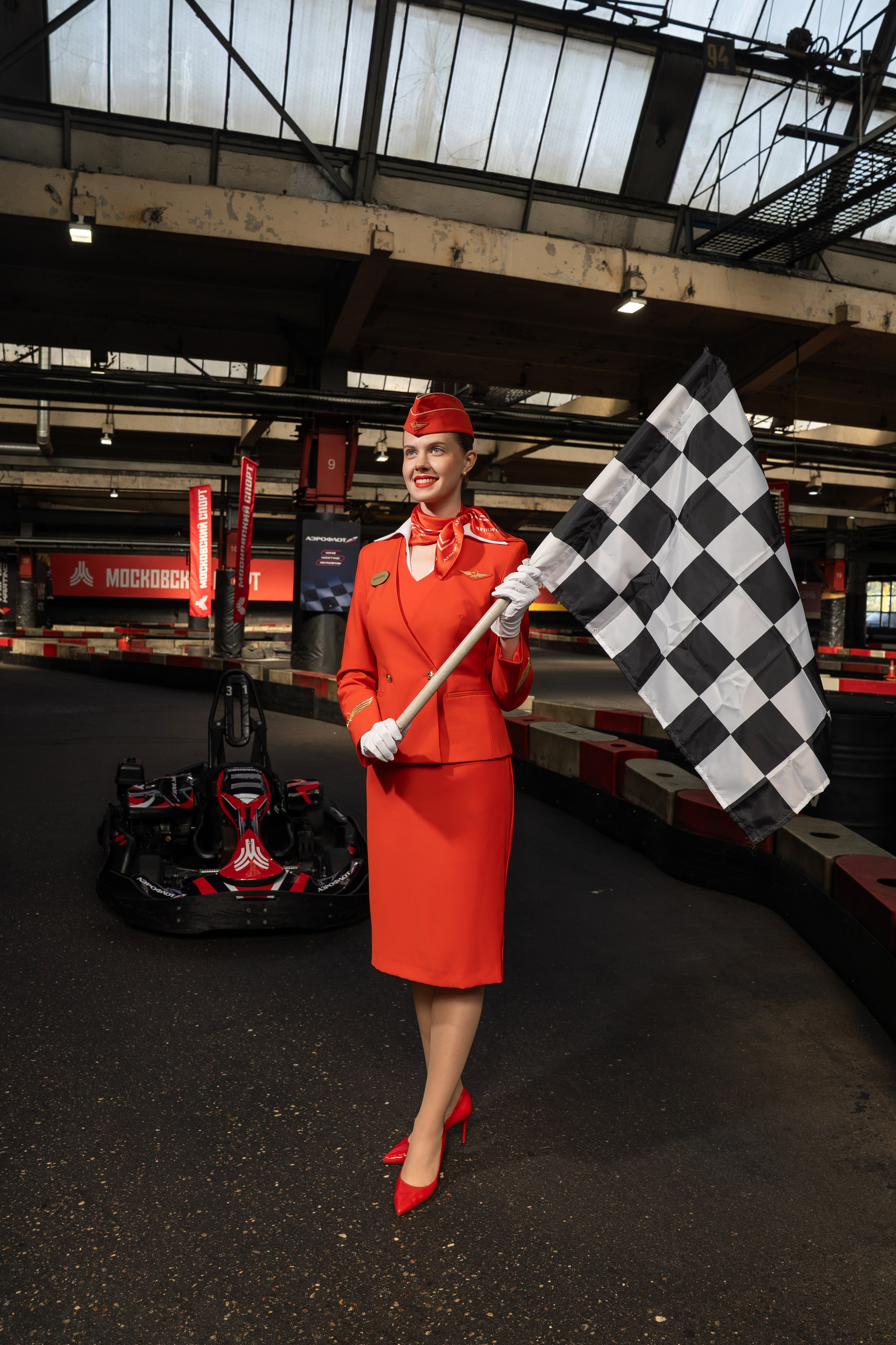Miks Karting & Аэрофлот. Евгения Патрина