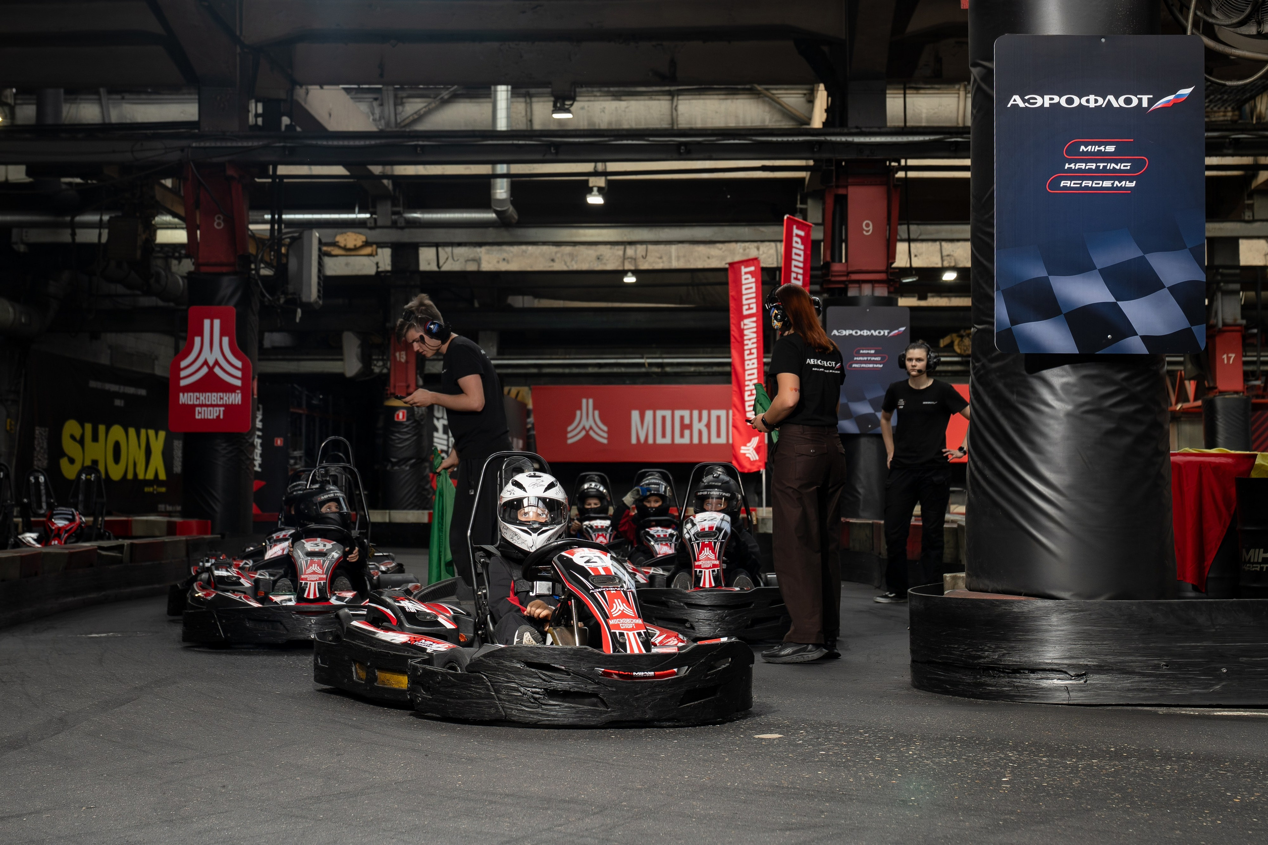 Miks Karting & Аэрофлот. Евгения Патрина