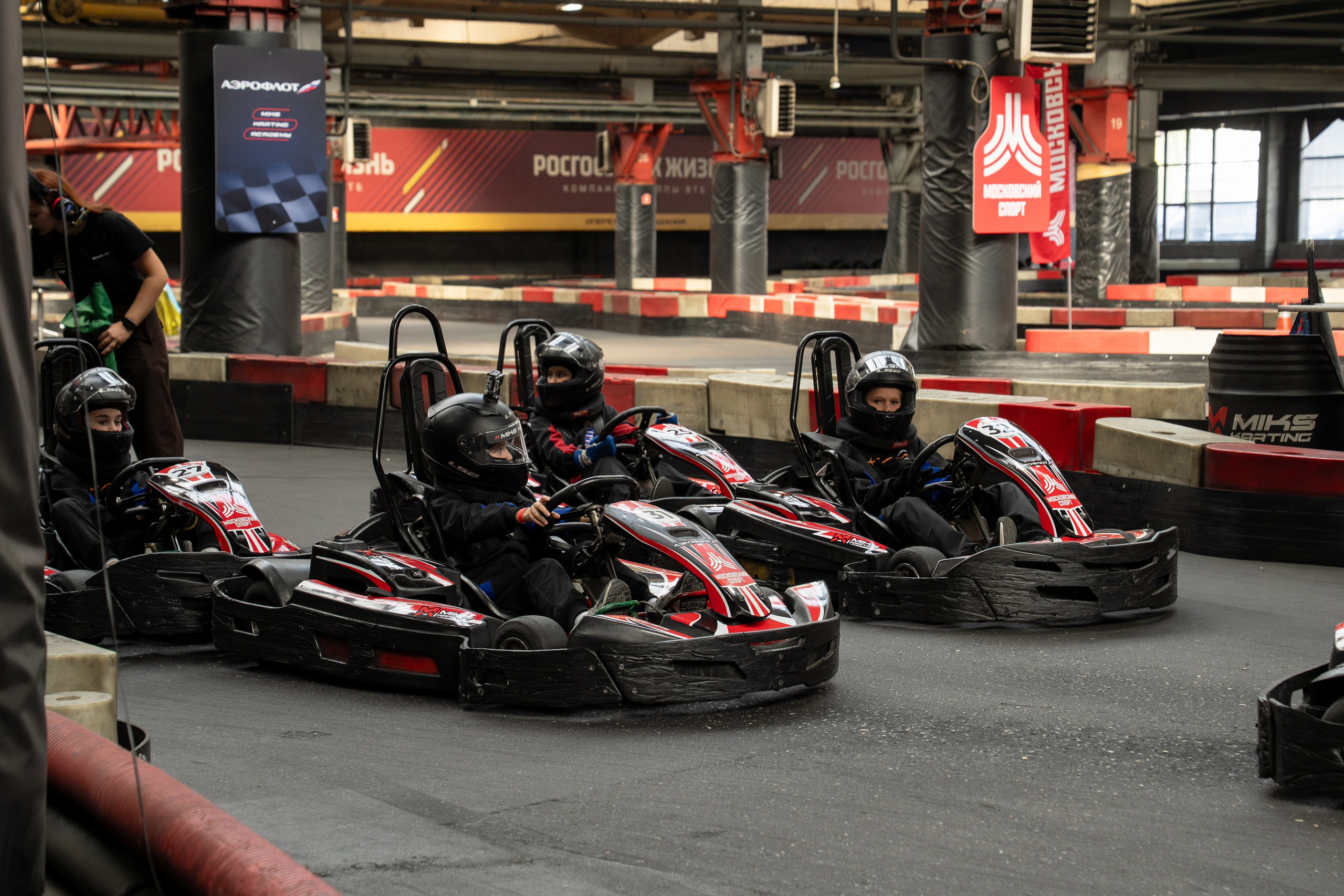 Miks Karting & Аэрофлот. Евгения Патрина