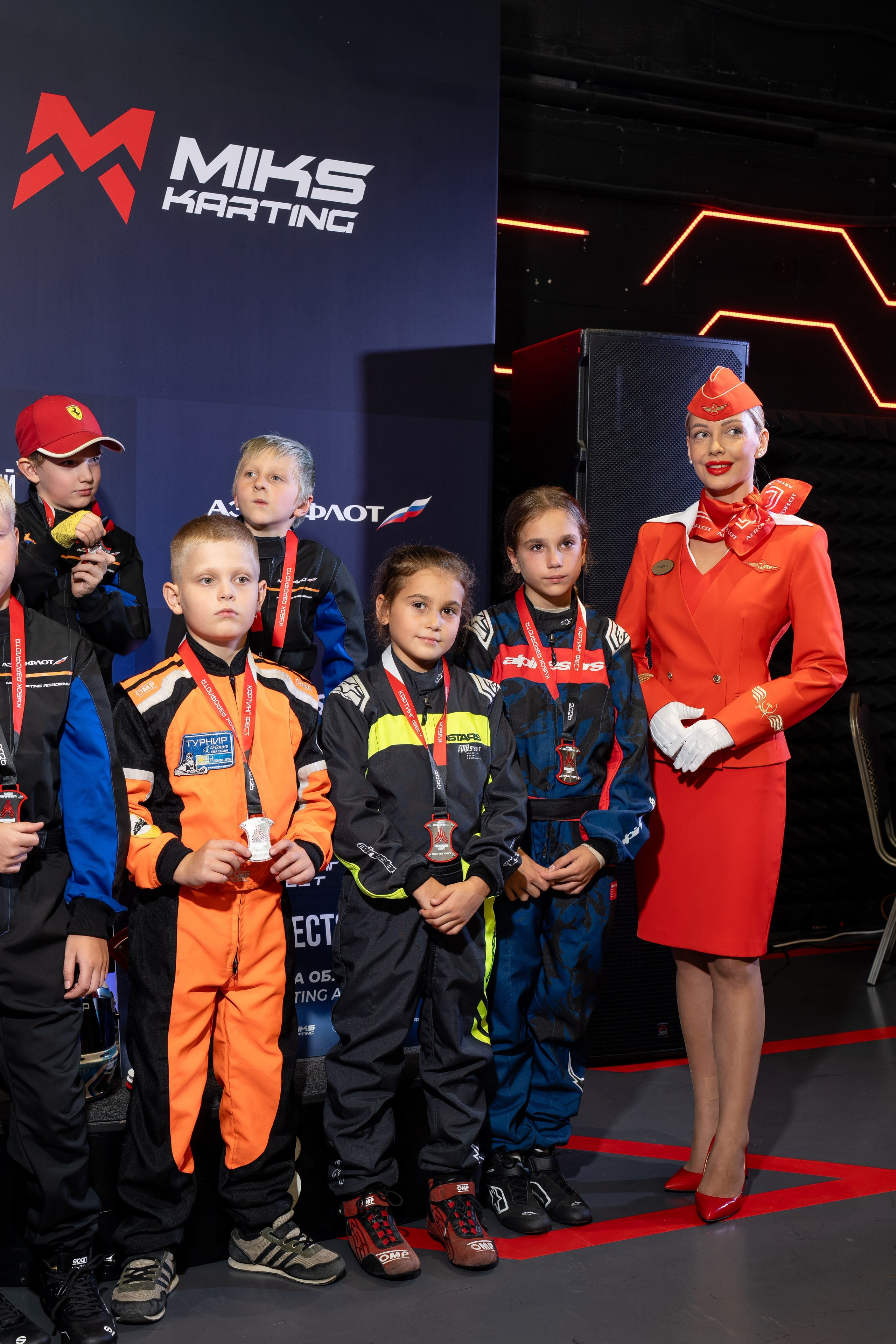 Miks Karting & Аэрофлот. Евгения Патрина