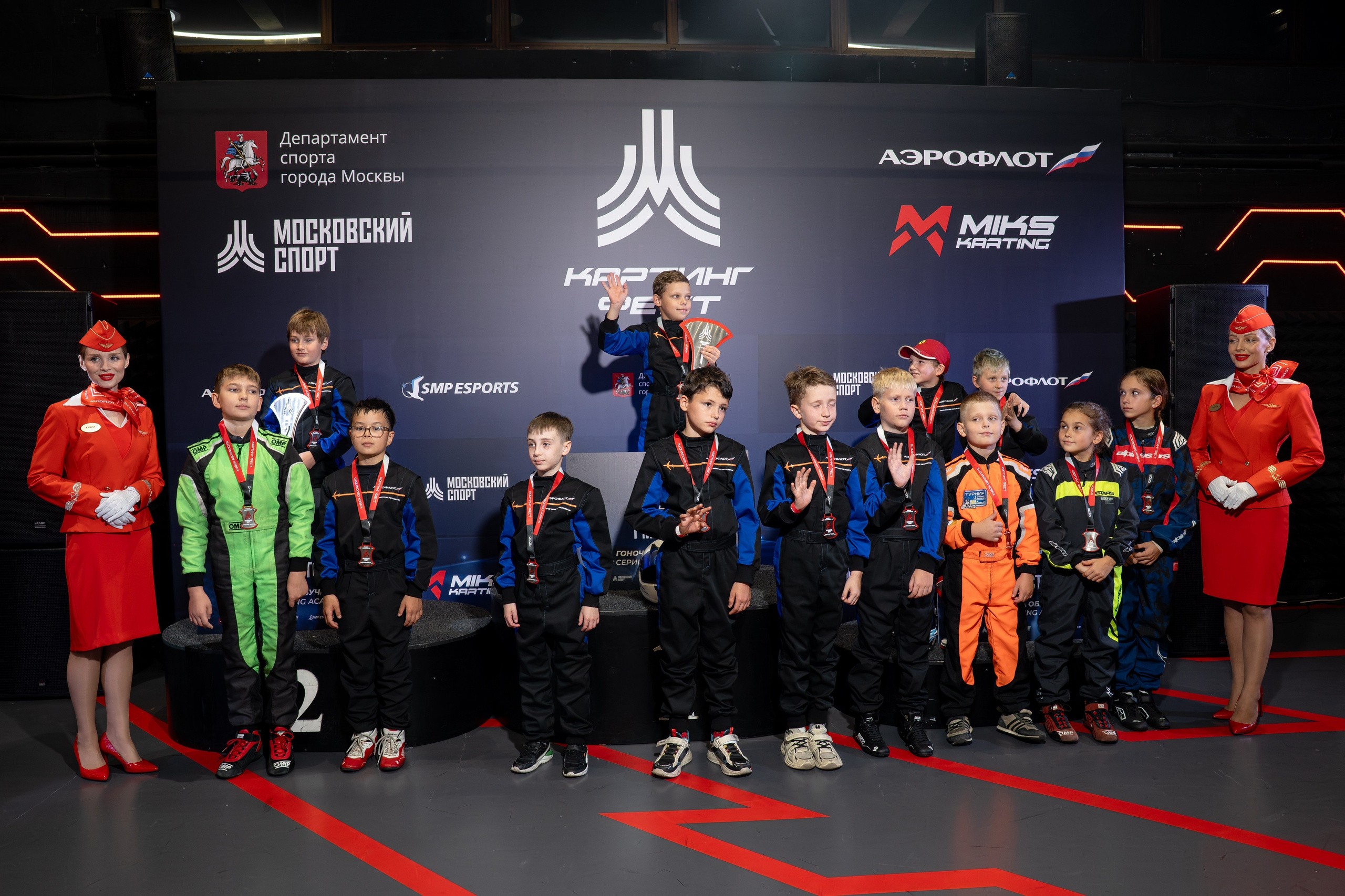 Miks Karting & Аэрофлот. Евгения Патрина