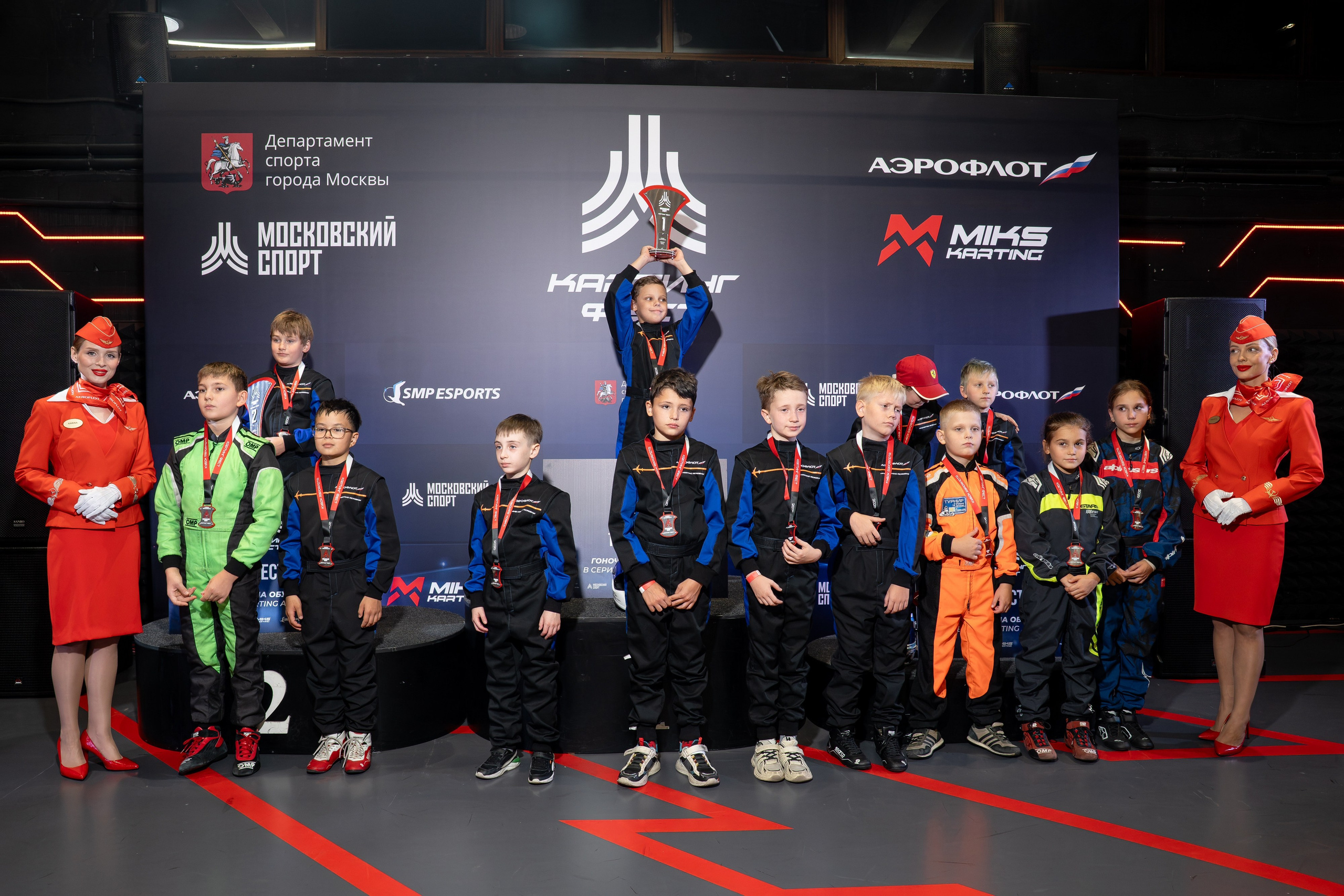 Miks Karting & Аэрофлот. Евгения Патрина