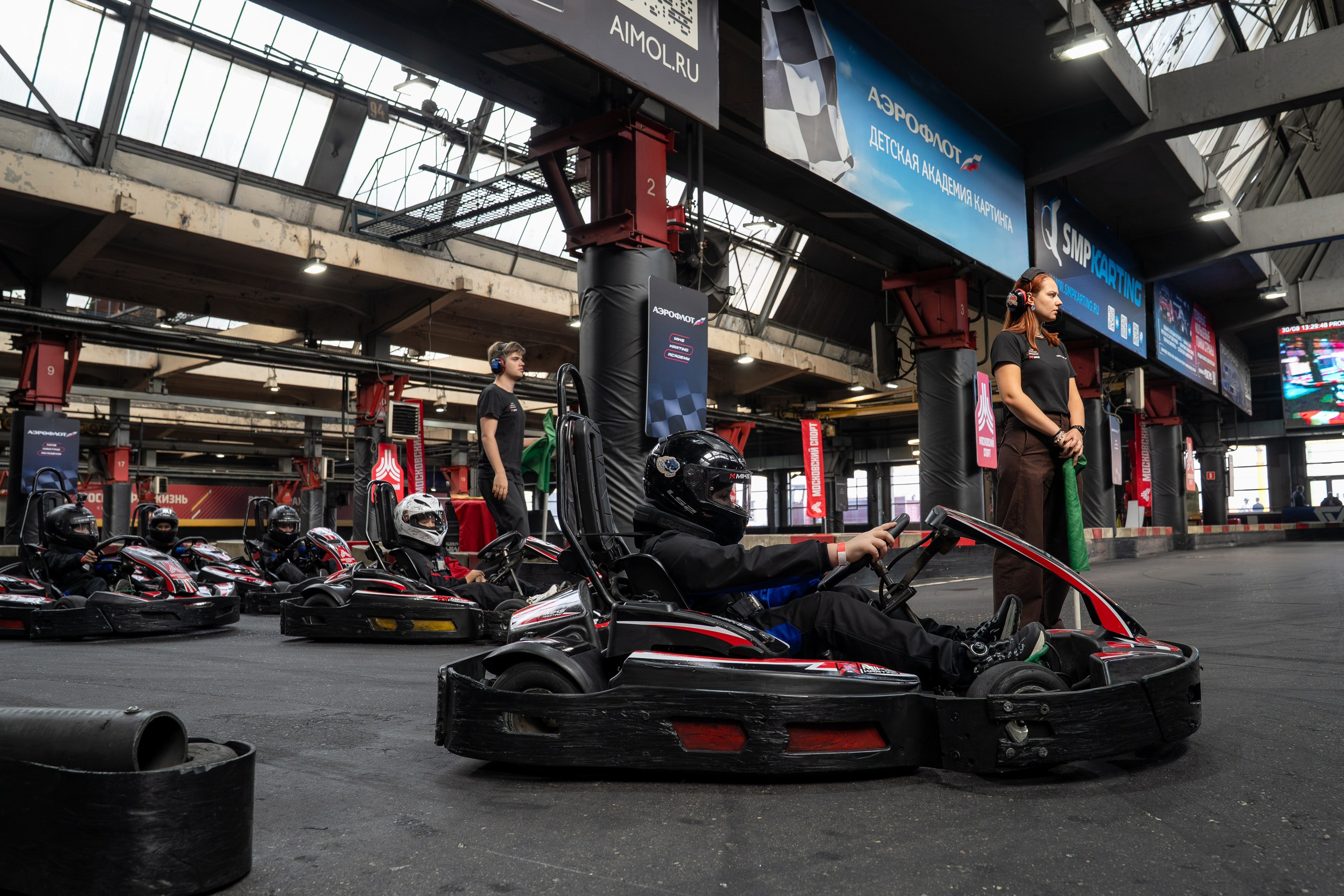 Miks Karting & Аэрофлот. Евгения Патрина