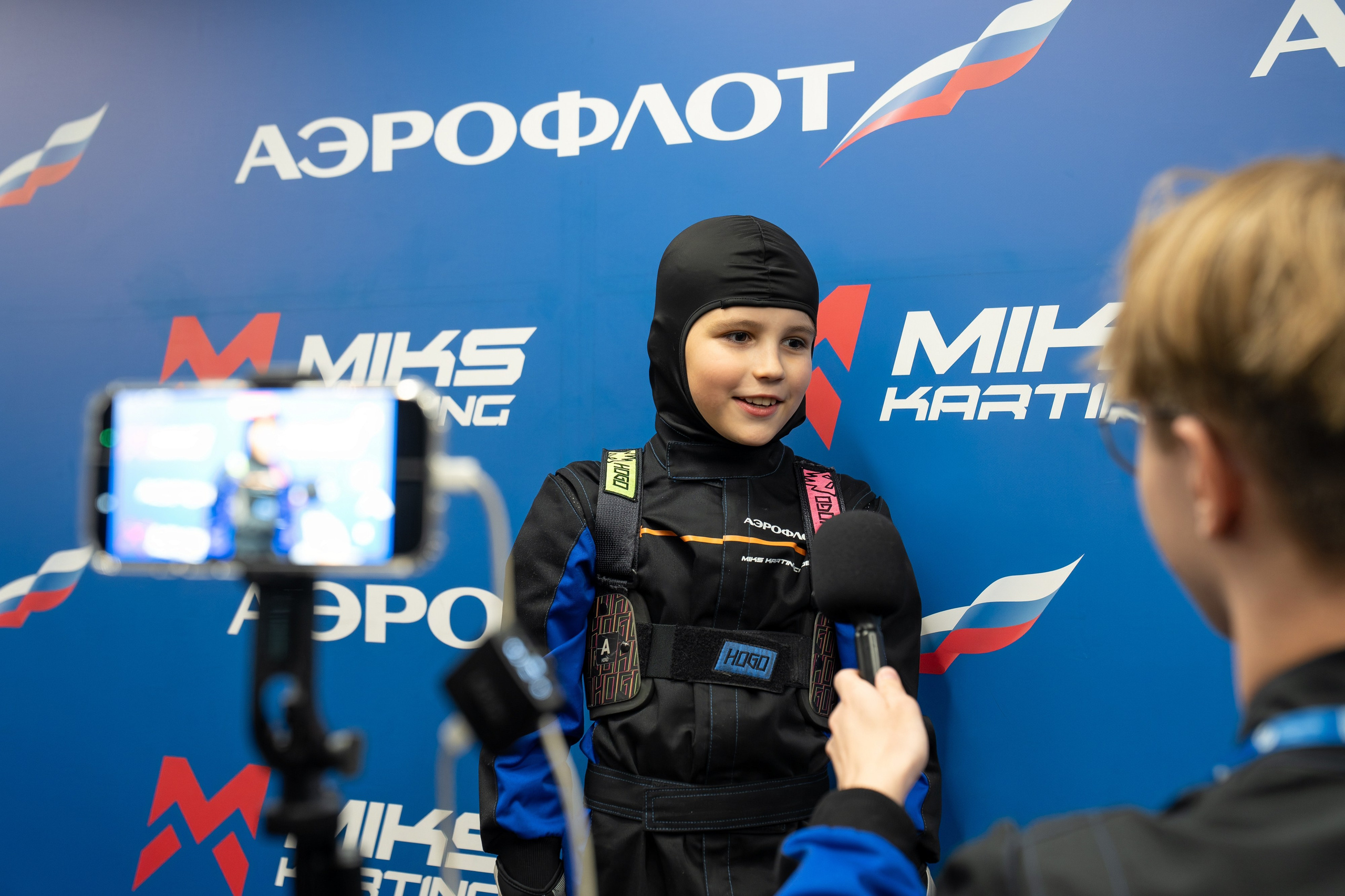 Miks Karting & Аэрофлот. Евгения Патрина