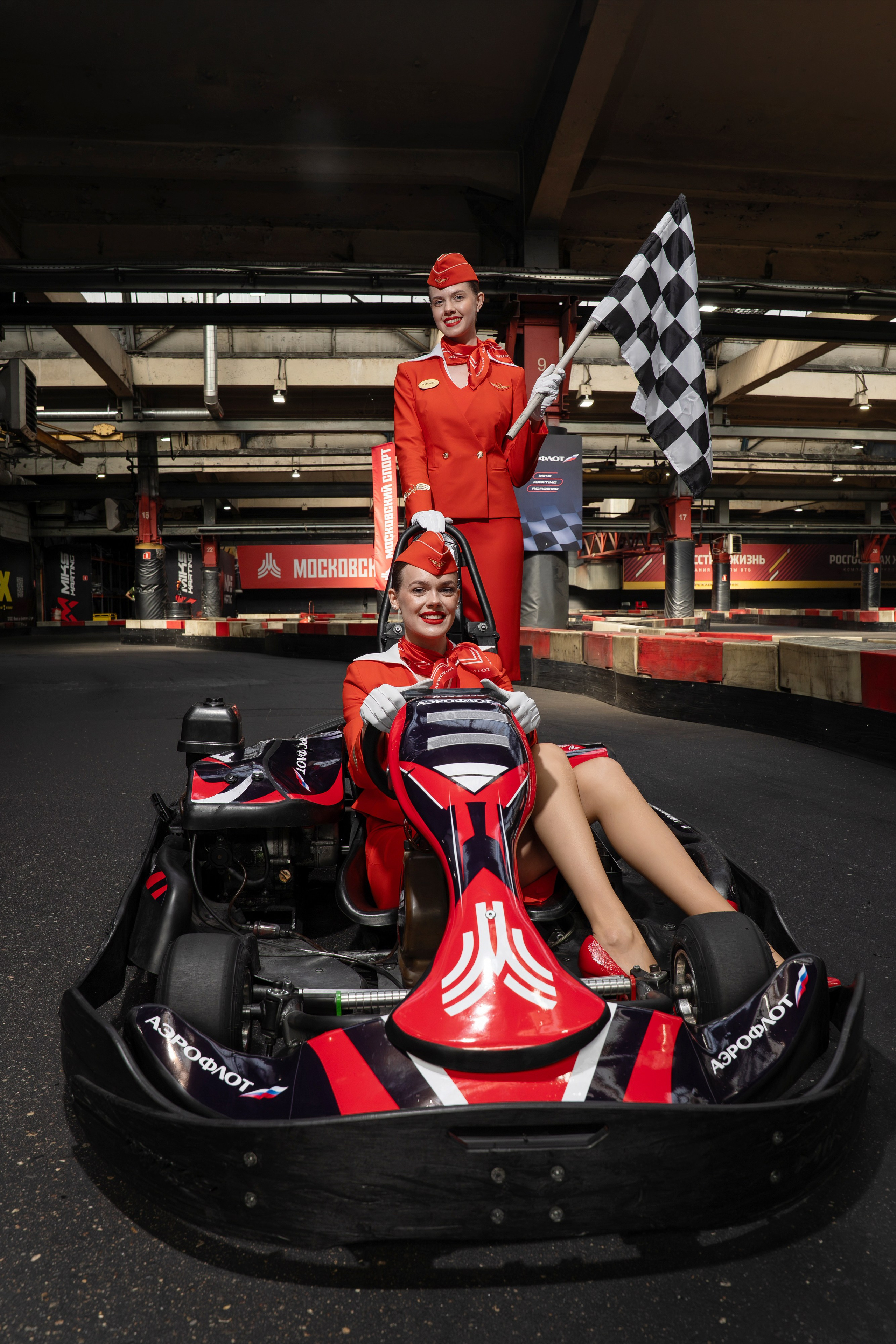 Miks Karting & Аэрофлот. Евгения Патрина